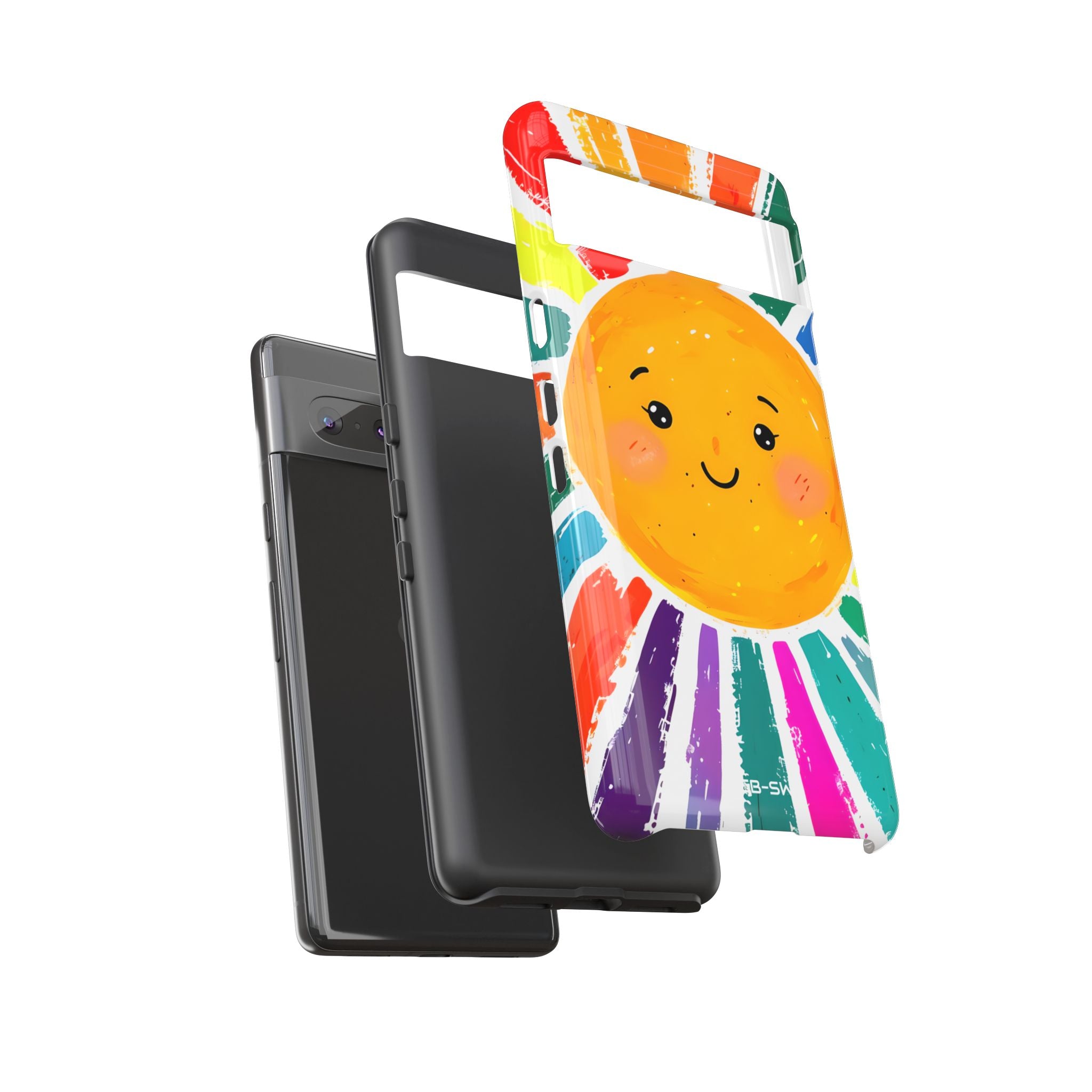 Radiant Smiling Sun - Google Pixel Case