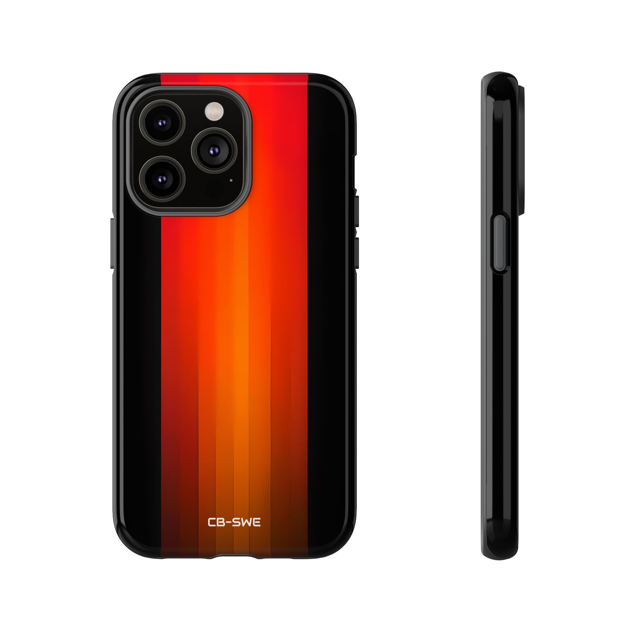 Fiery Symmetry Blaze - iPhone Case