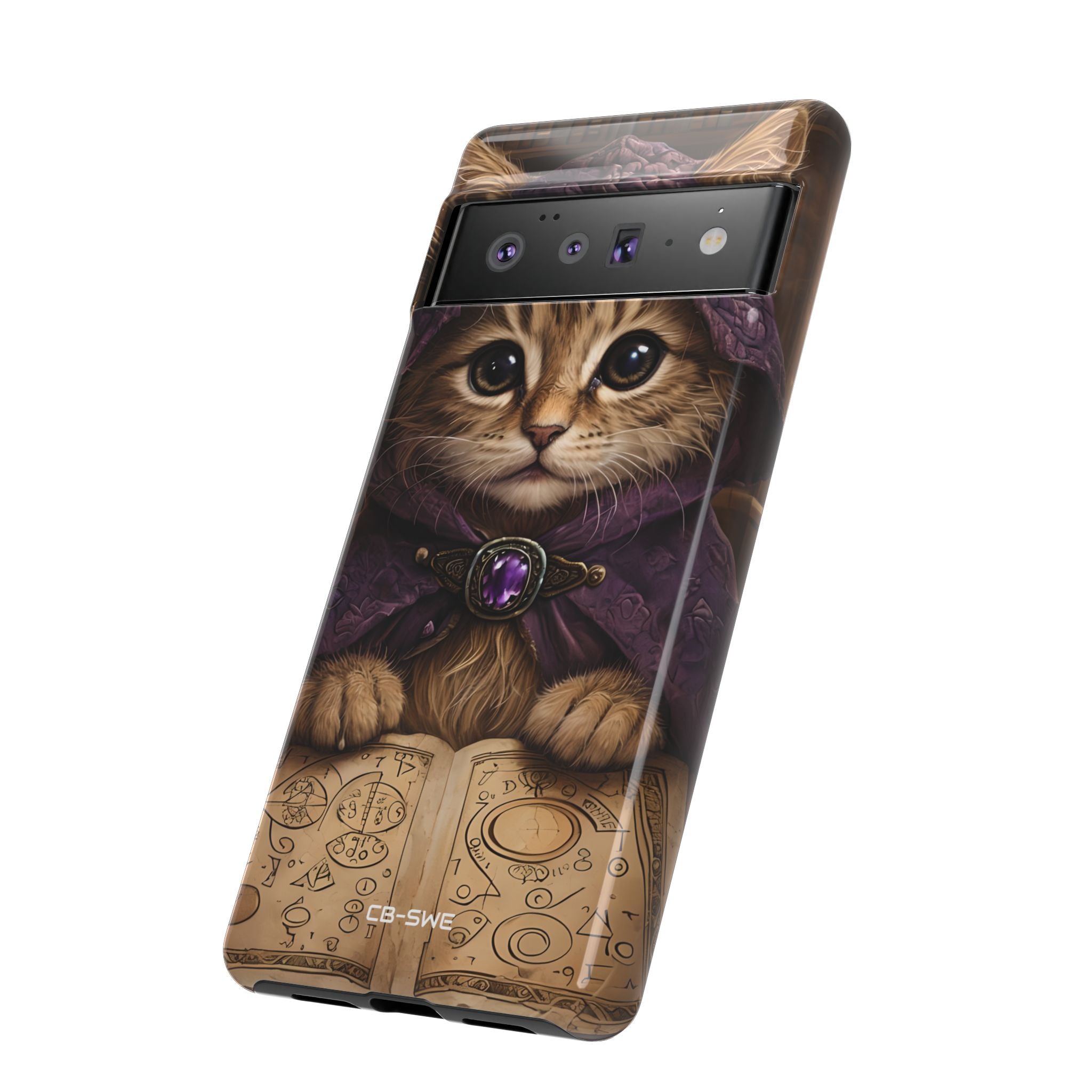 Mystical Wizard Cat - Google Pixel Case