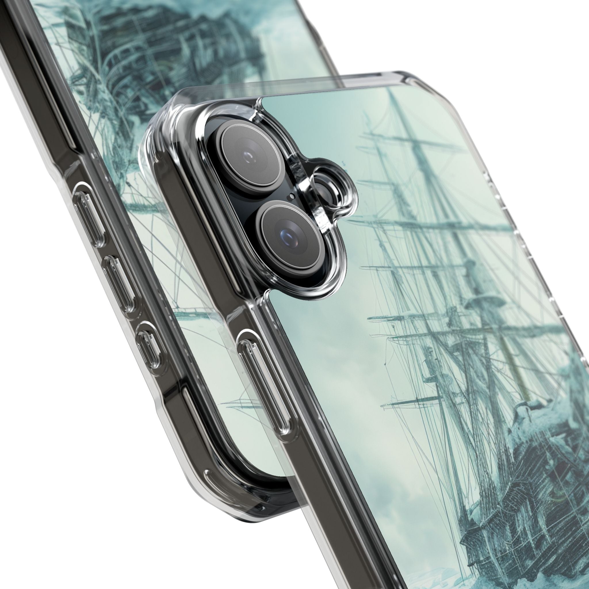 Frozen Shipwreck iPhone 16 - Impact Clear+