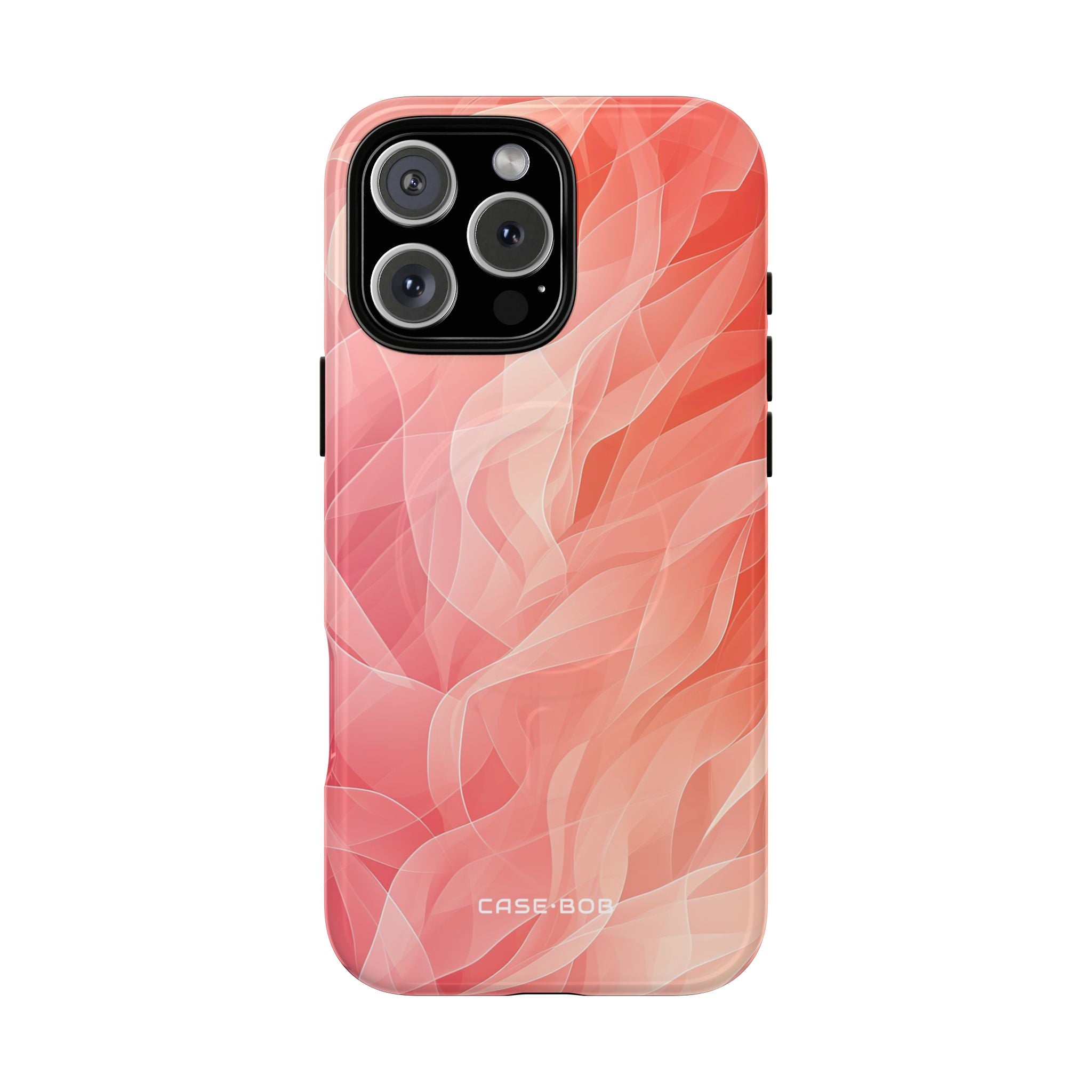 Peach Wave Drift iPhone 16 Pro Max Case - Tough+