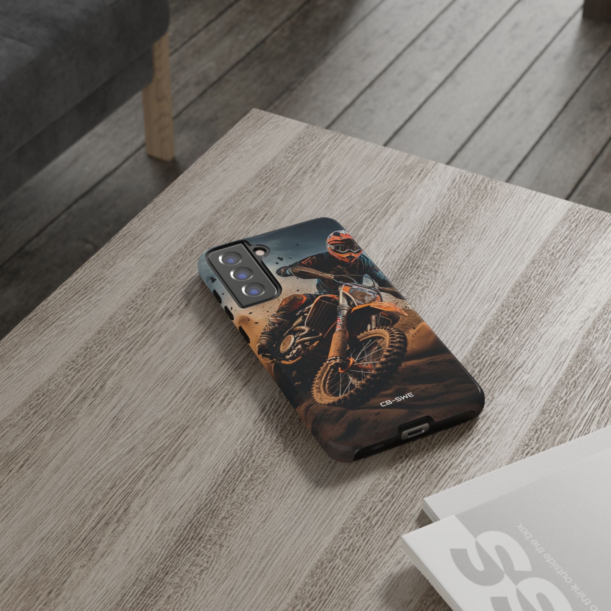 Rider Amidst Desert Fury - Samsung Case