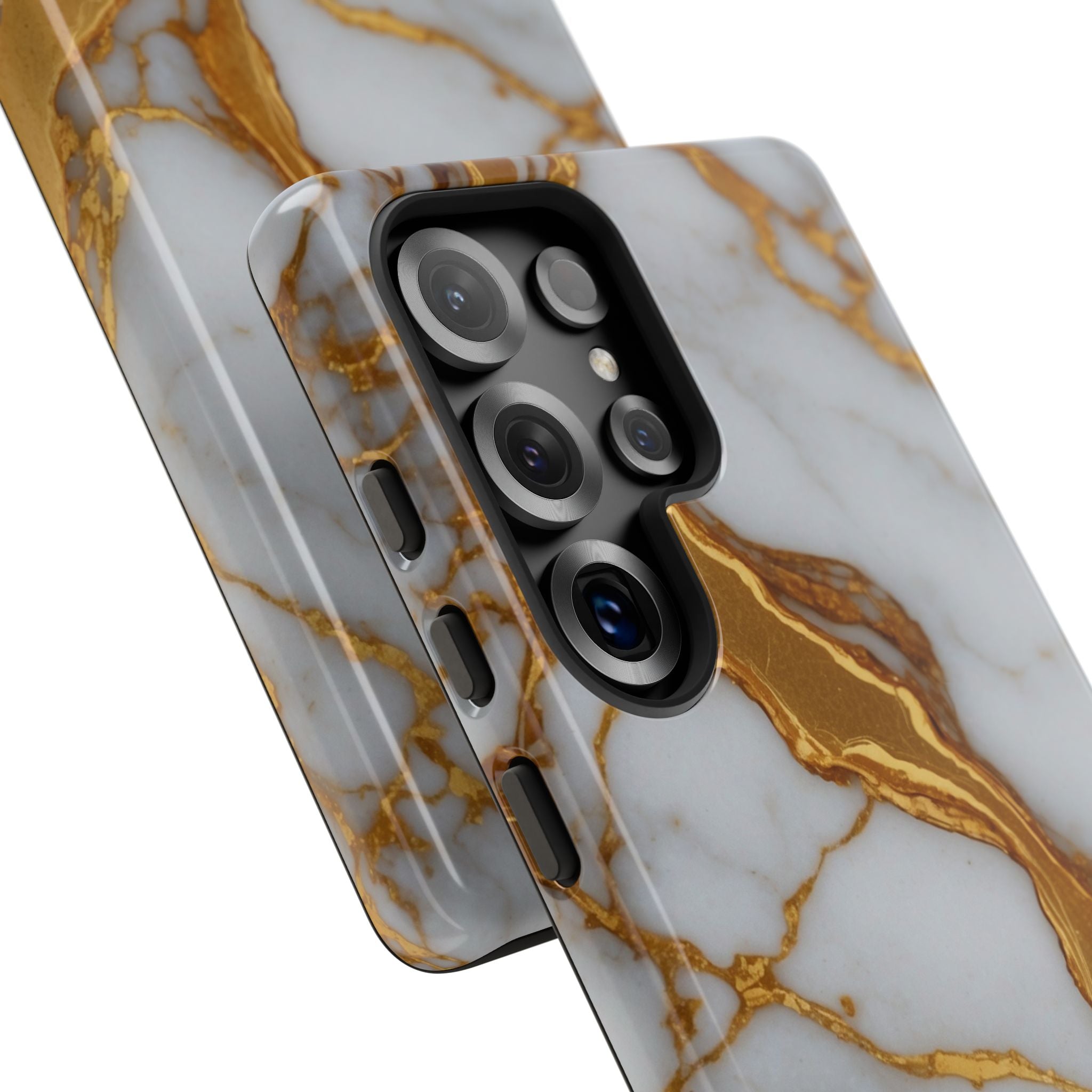 Golden Veins Flow - Samsung Case