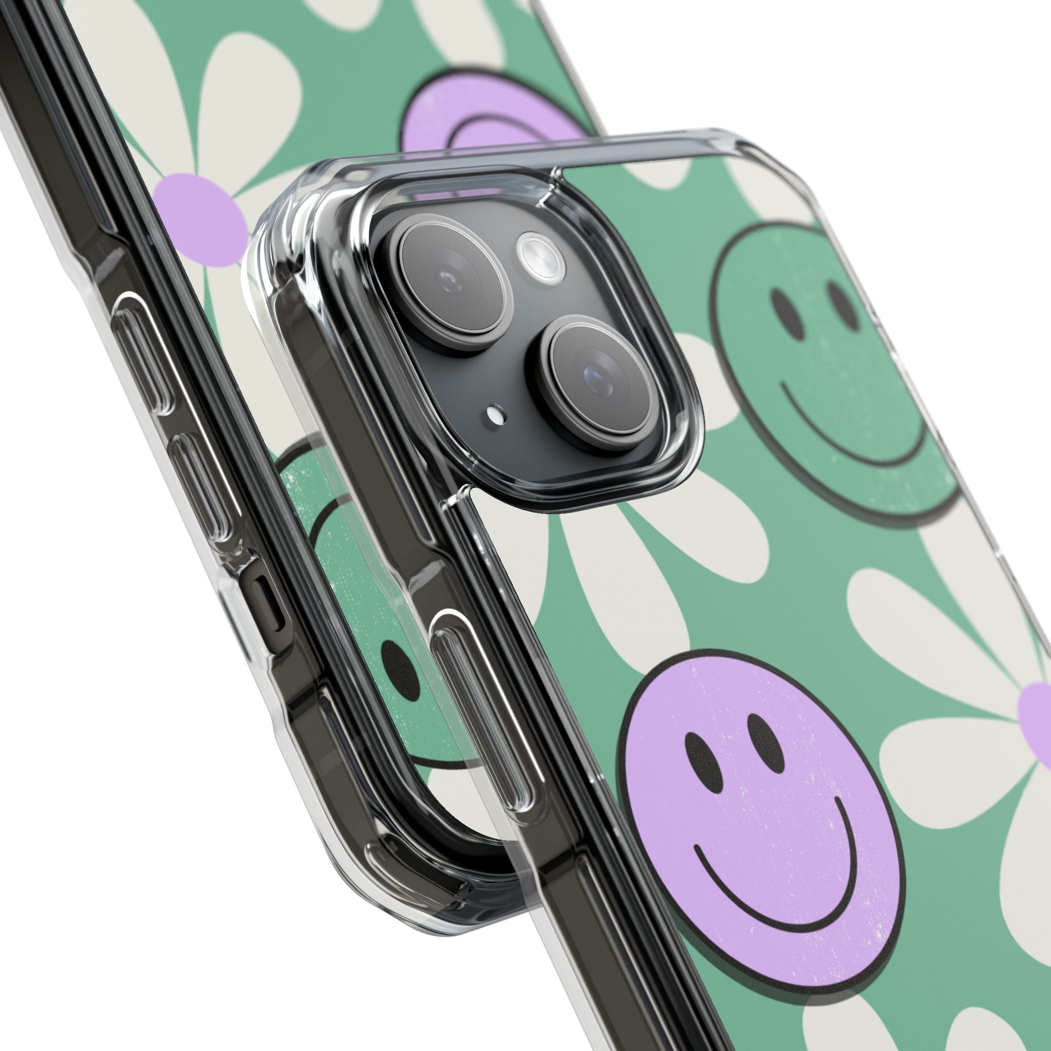 Playful Retro Blooms iPhone Case - Impact