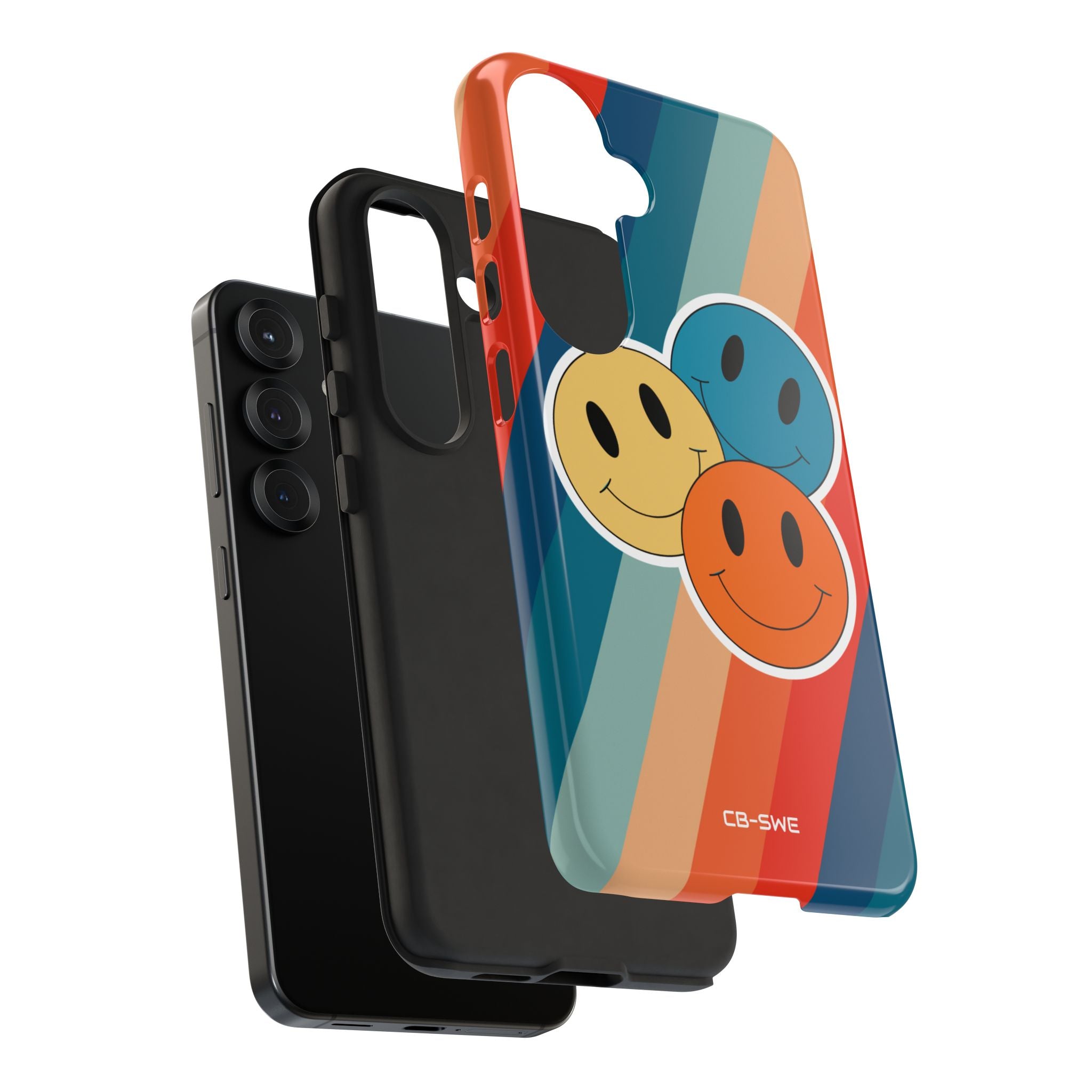 Retro Smiley Harmony - Samsung Case