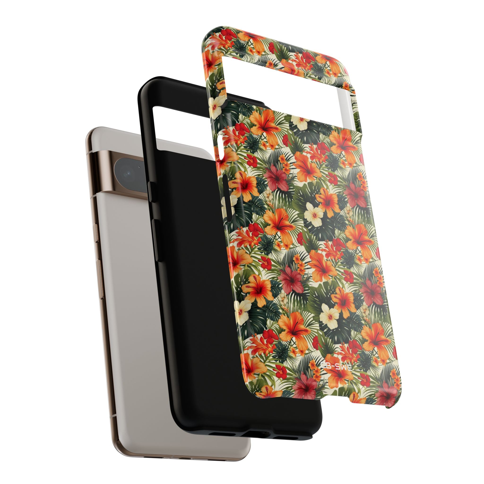 Tropical Blooms Flourish - Google Pixel Case