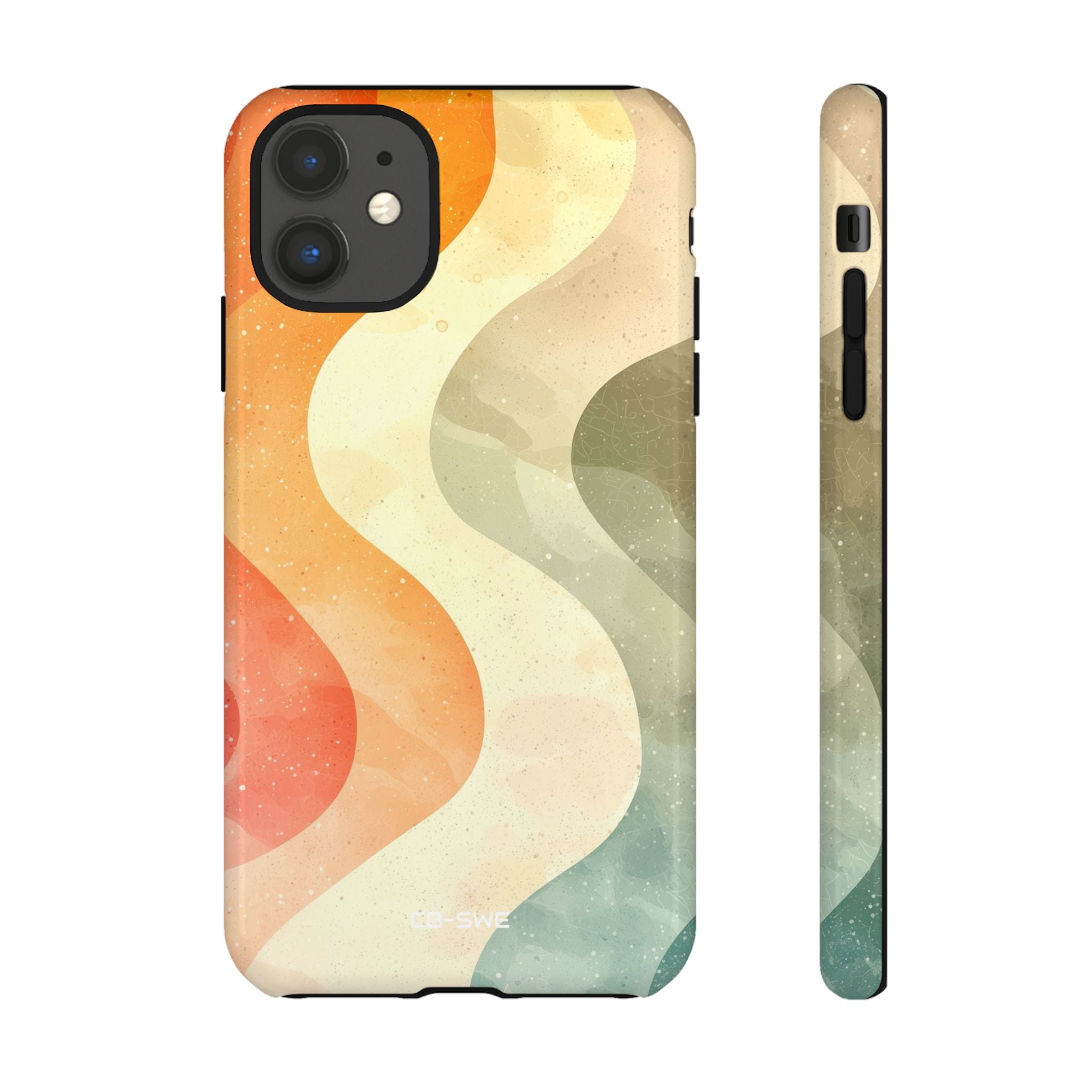 Flowing Waves Dance - iPhone Case