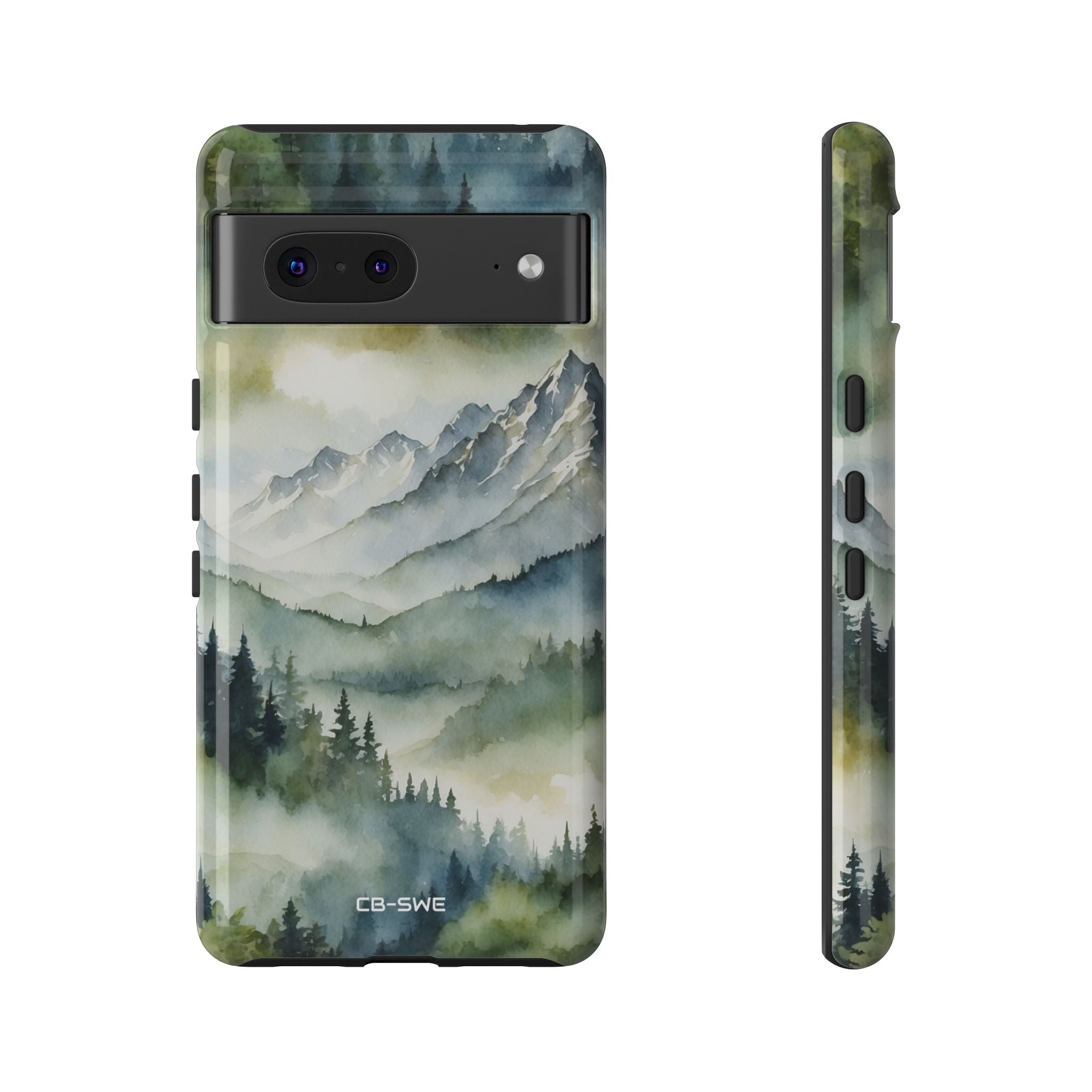Misty Peaks Emerge - Google Pixel Case