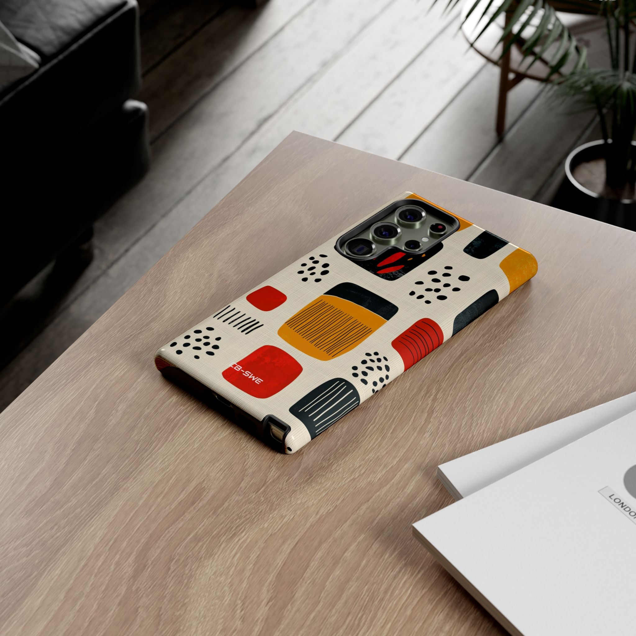 Vibrant Shapes Dance - Samsung Case