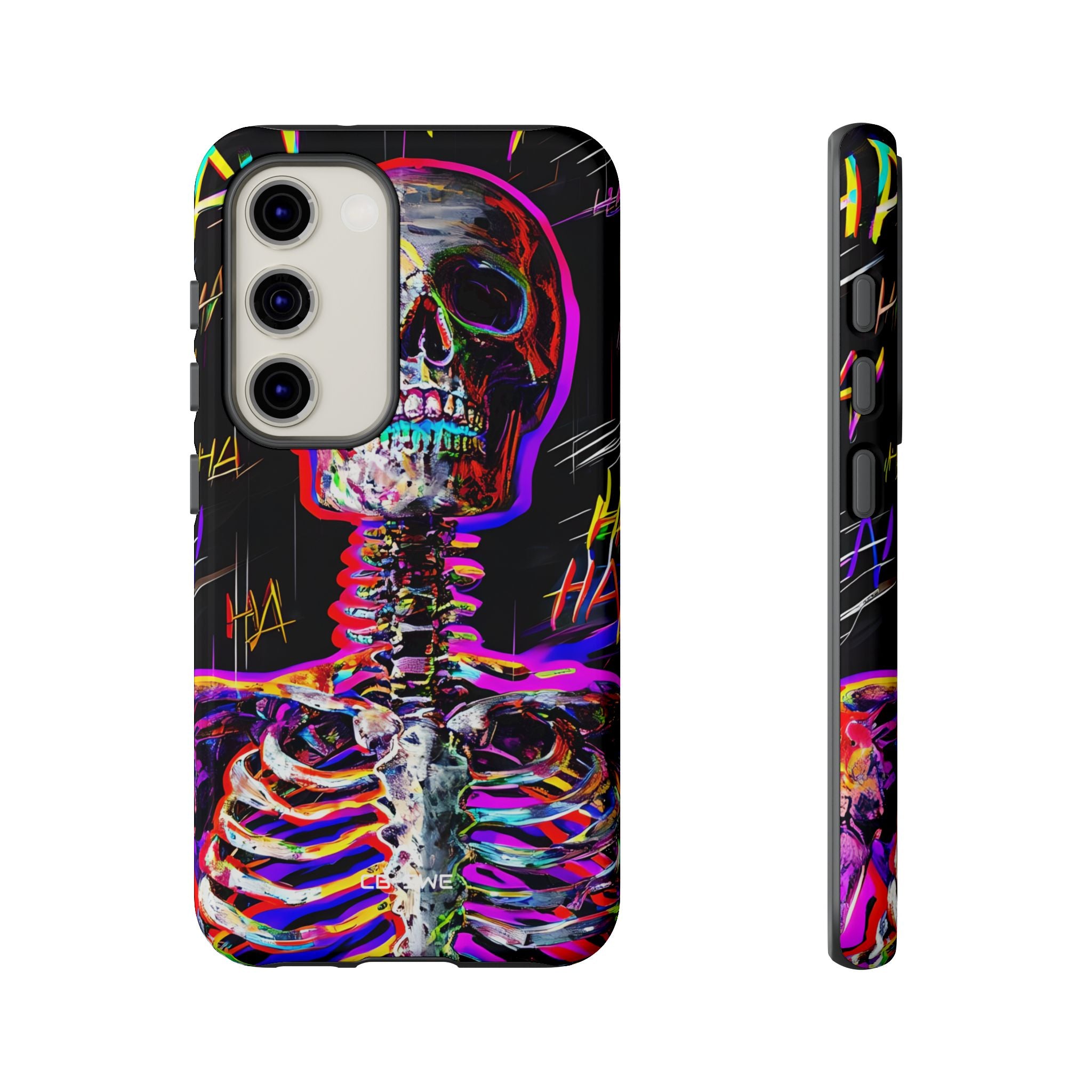 Neon Skeleton Chaos - Samsung Case