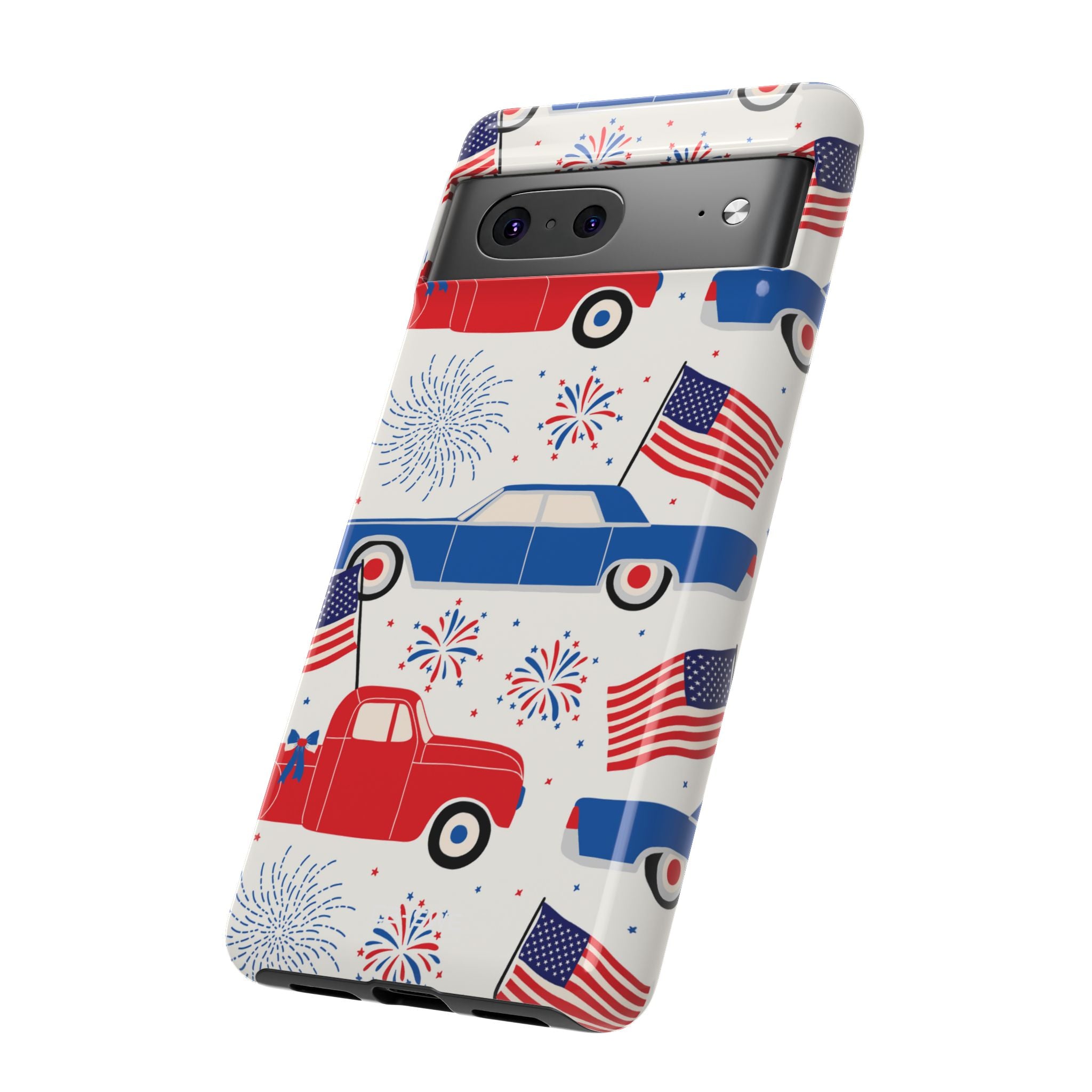 Vintage Cars Celebrate - Google Pixel Case