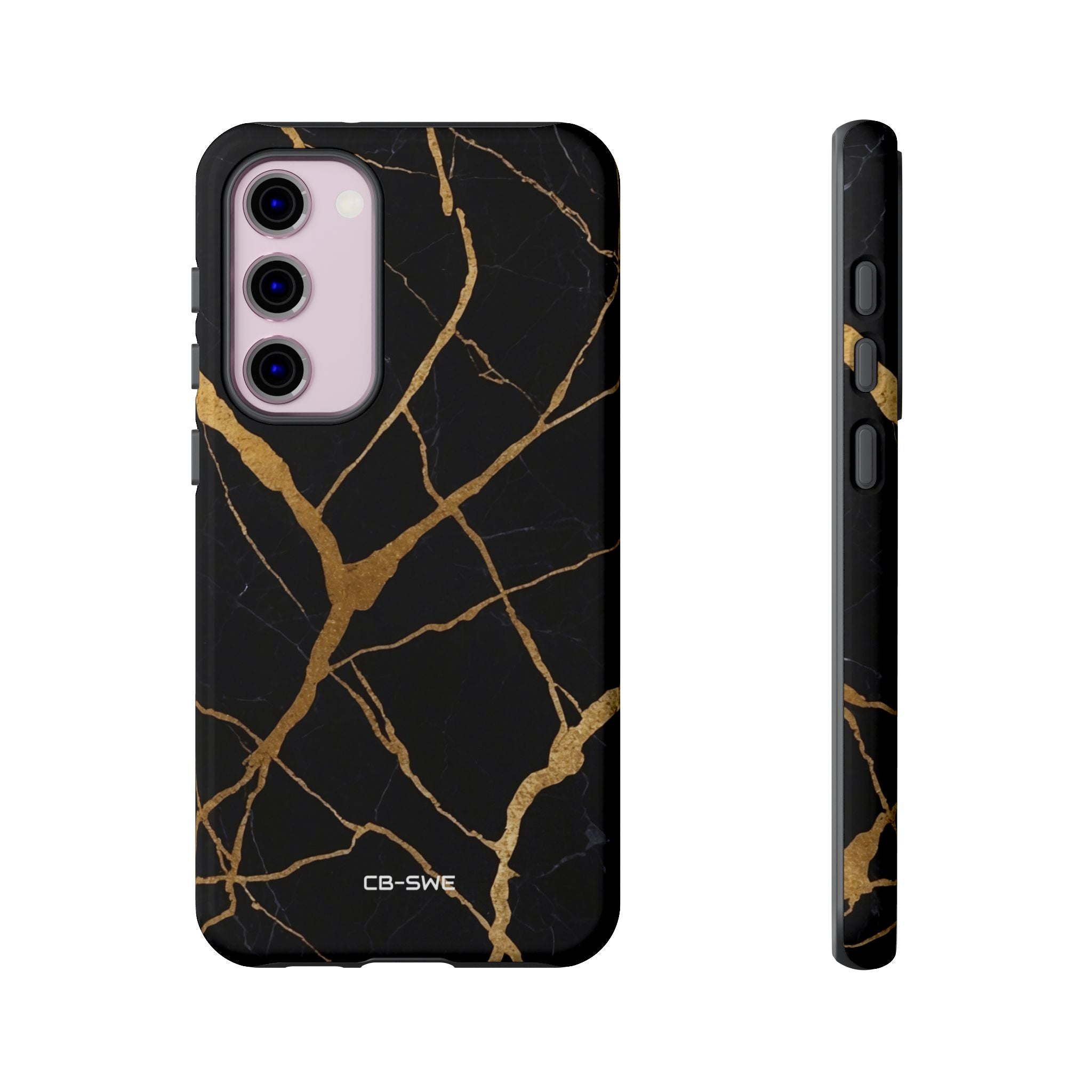 Golden Veins Twist - Samsung Case
