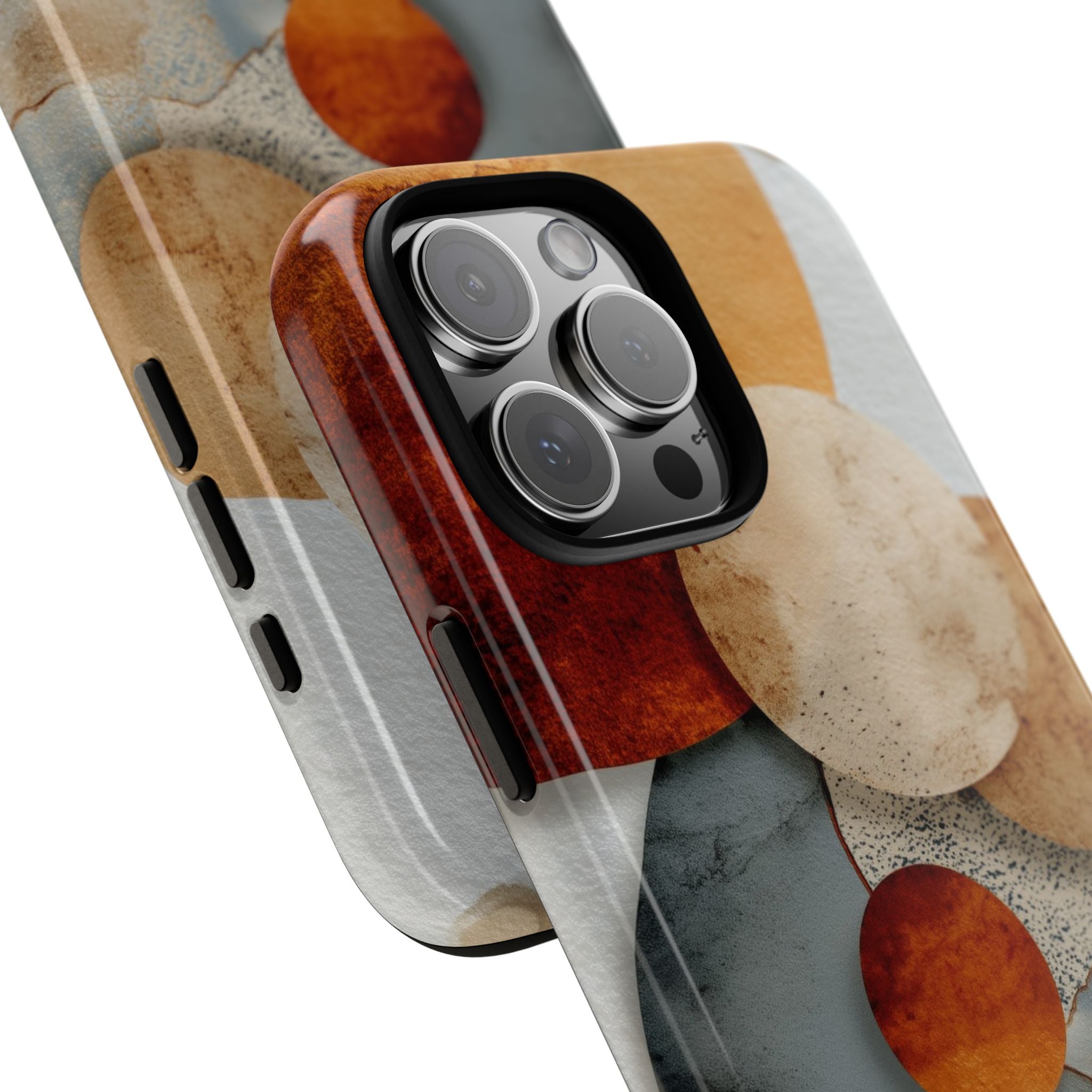 Circles Embrace Warmth - iPhone Case