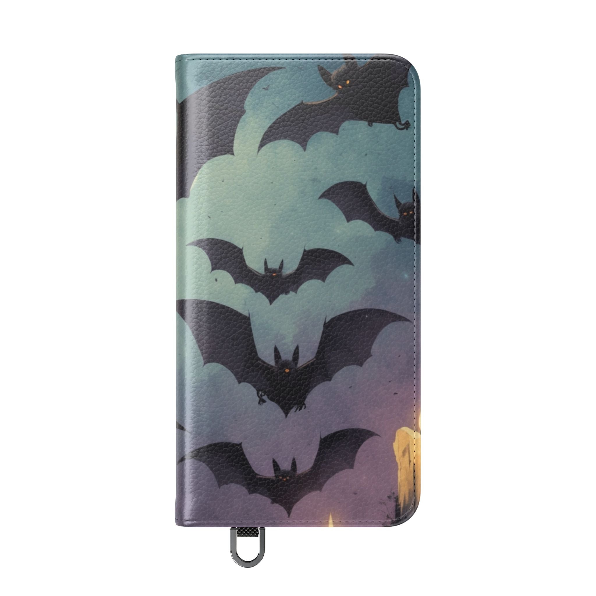 Hehkuvat lepakon siivet - Samsung S25 Case - lompakkotasku