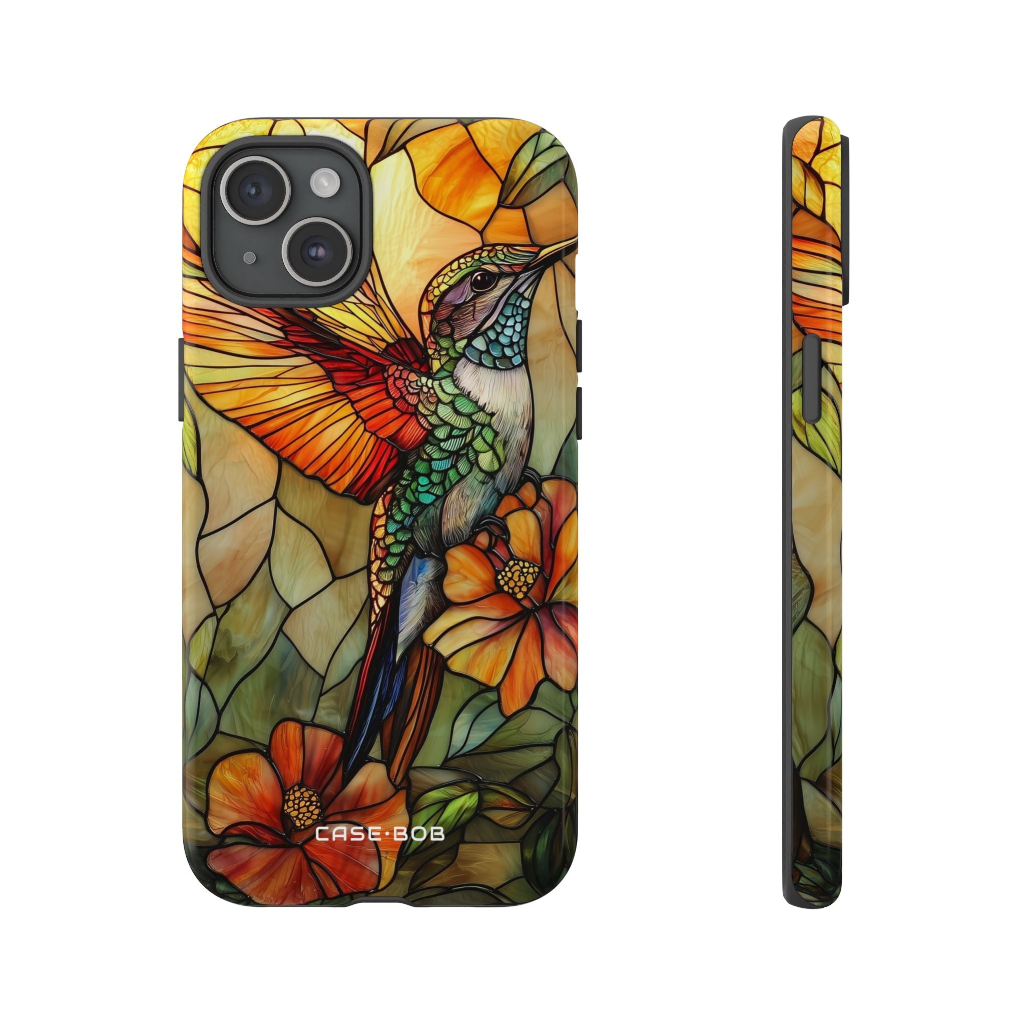 Hummingbird Radiance iPhone 15 Plus Case - Tough