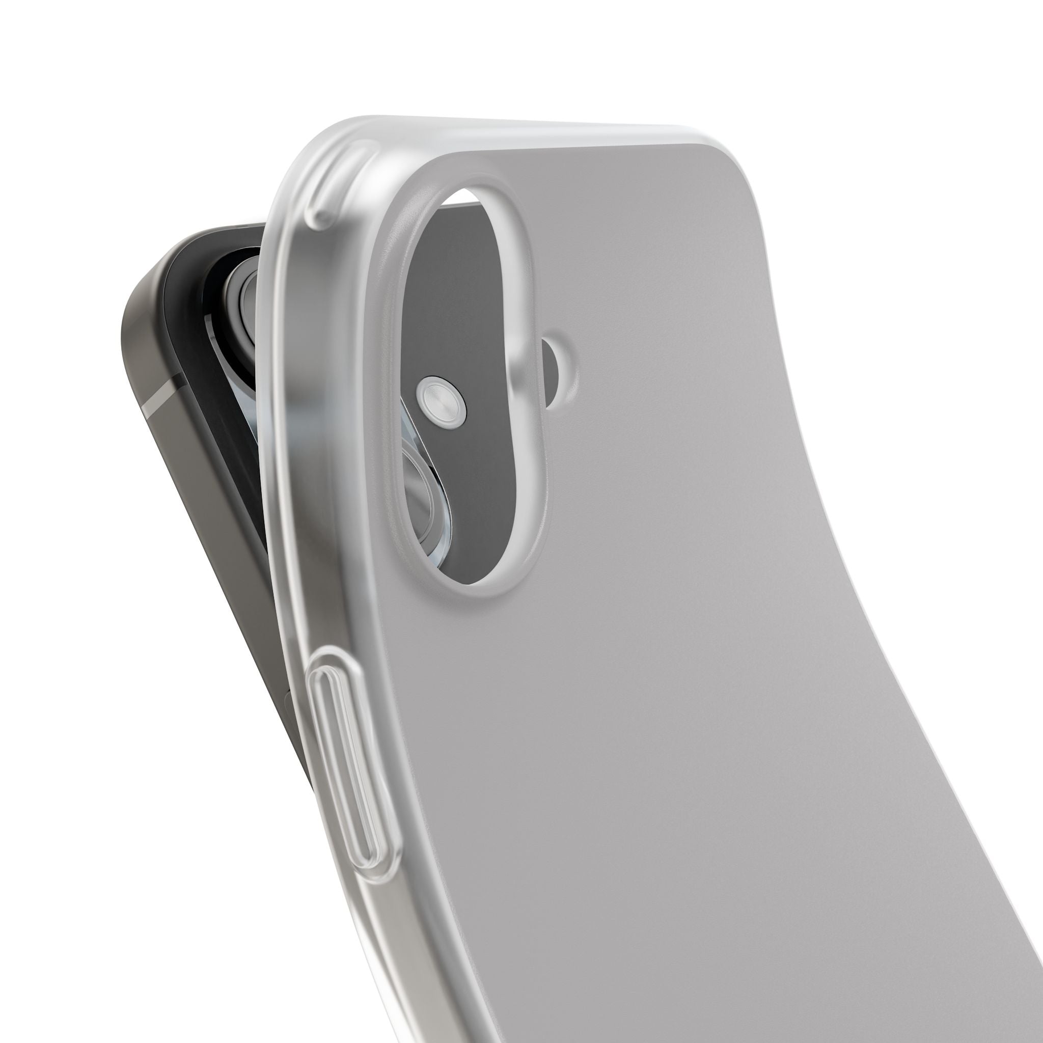 Silver Feather iPhone 16 - Flexi