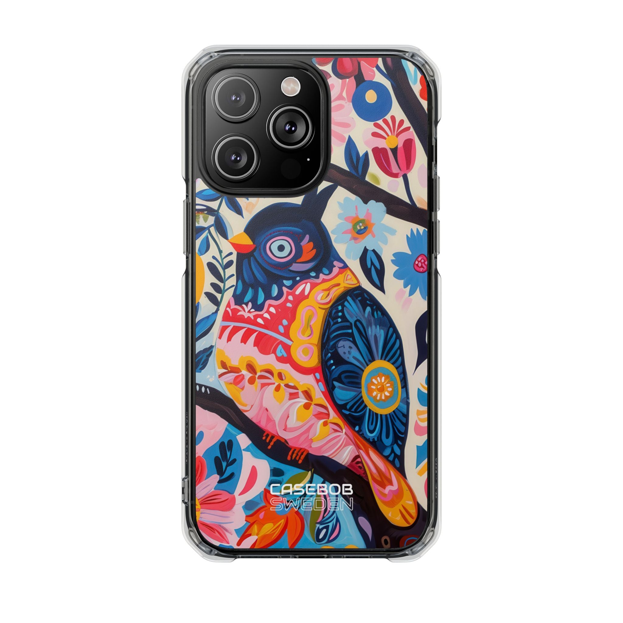 Whimsical Owl Garden iPhone 14 - Impact Clear+