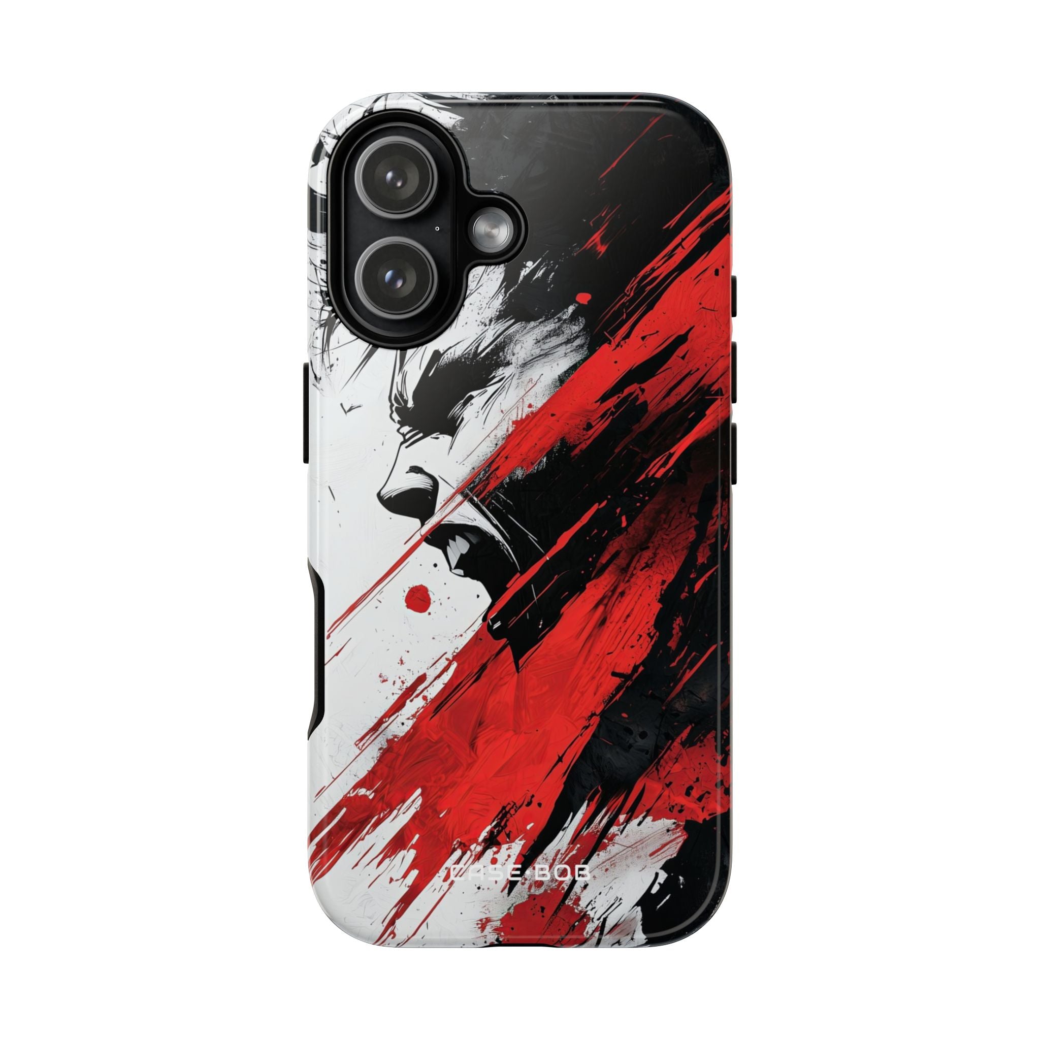 Yelling Profile Burst iPhone 17 Case - Tough