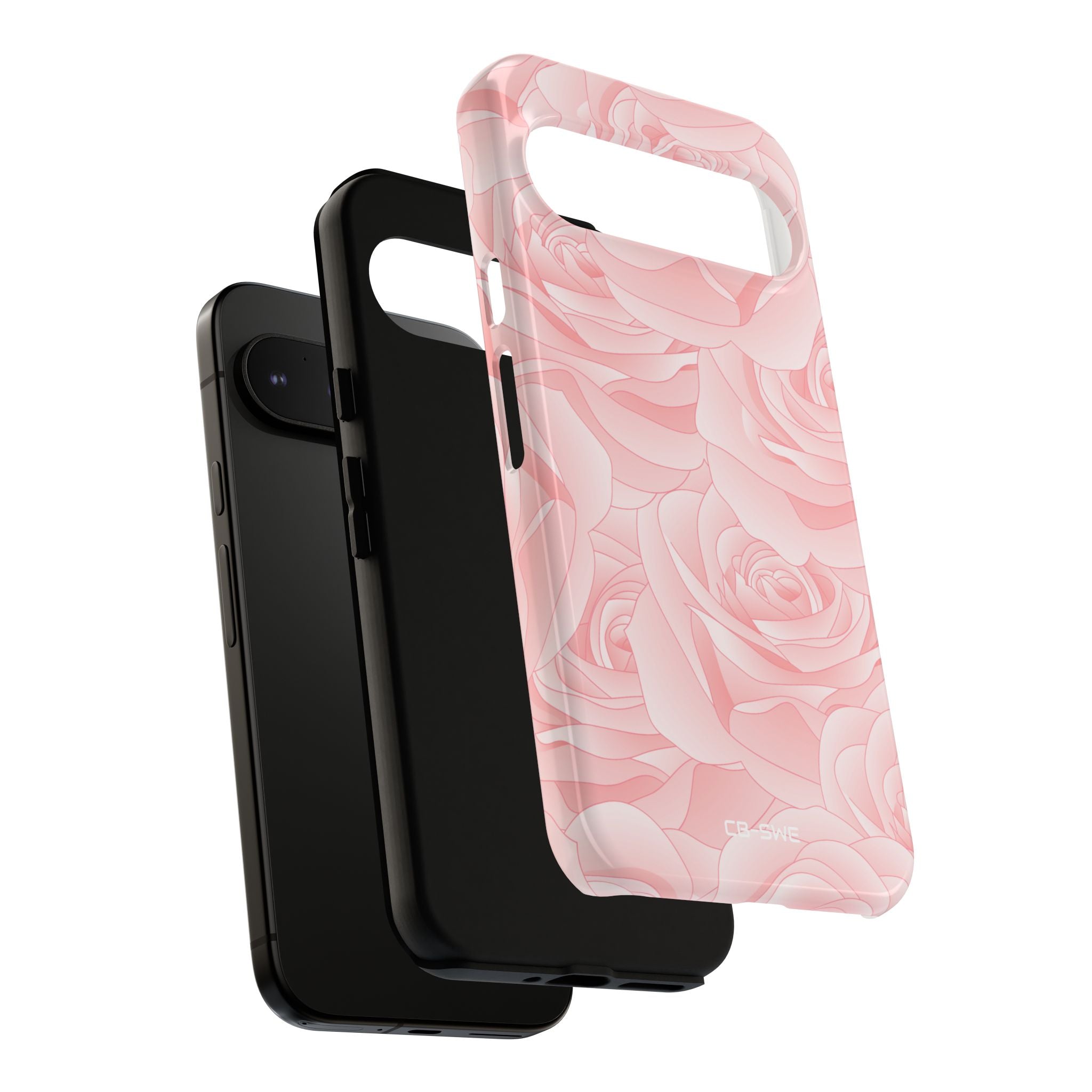 Elegant Pink Roses - Google Pixel Case