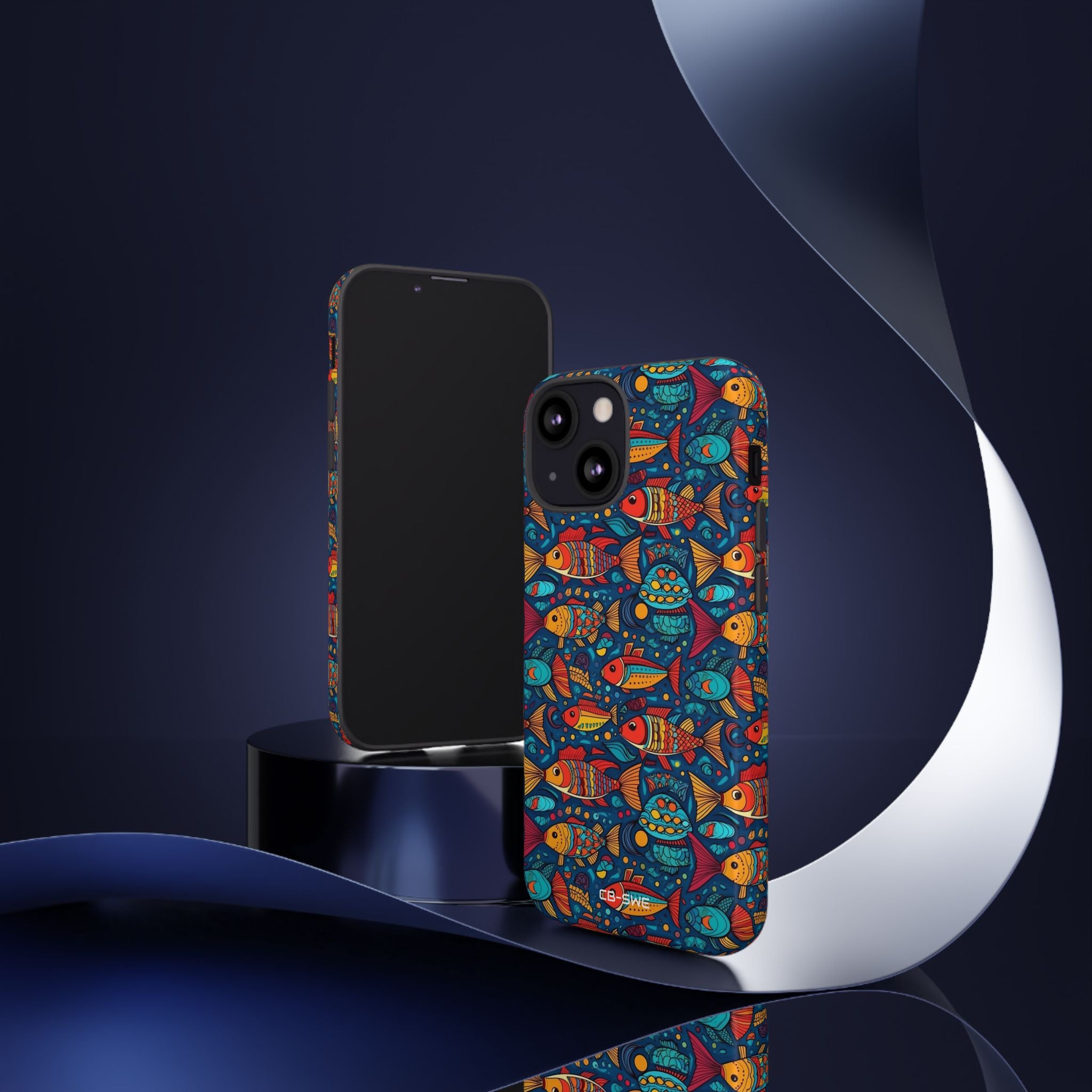 Fish Dance Joyfully - iPhone Case