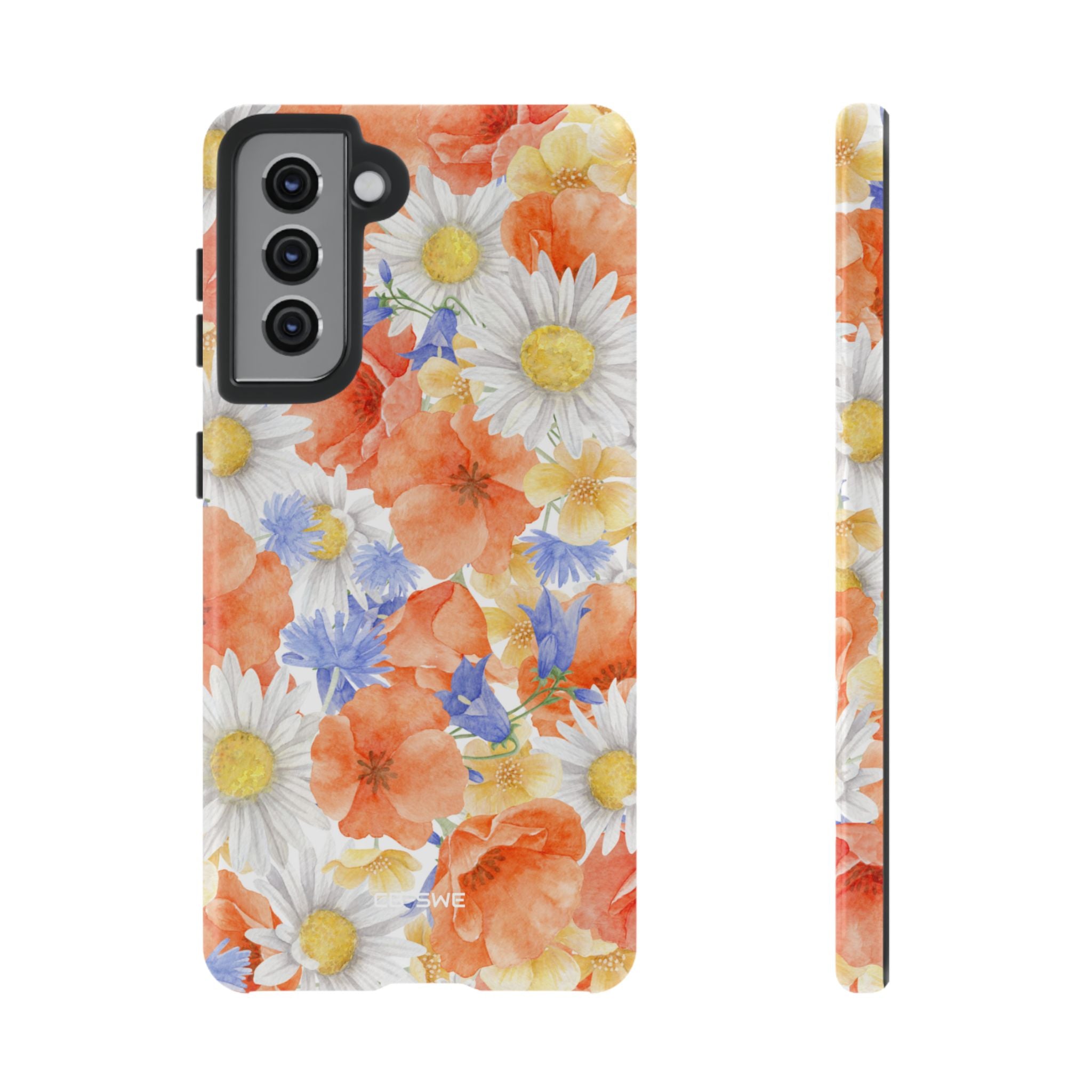 Watercolor Floral Harmony - Samsung Case