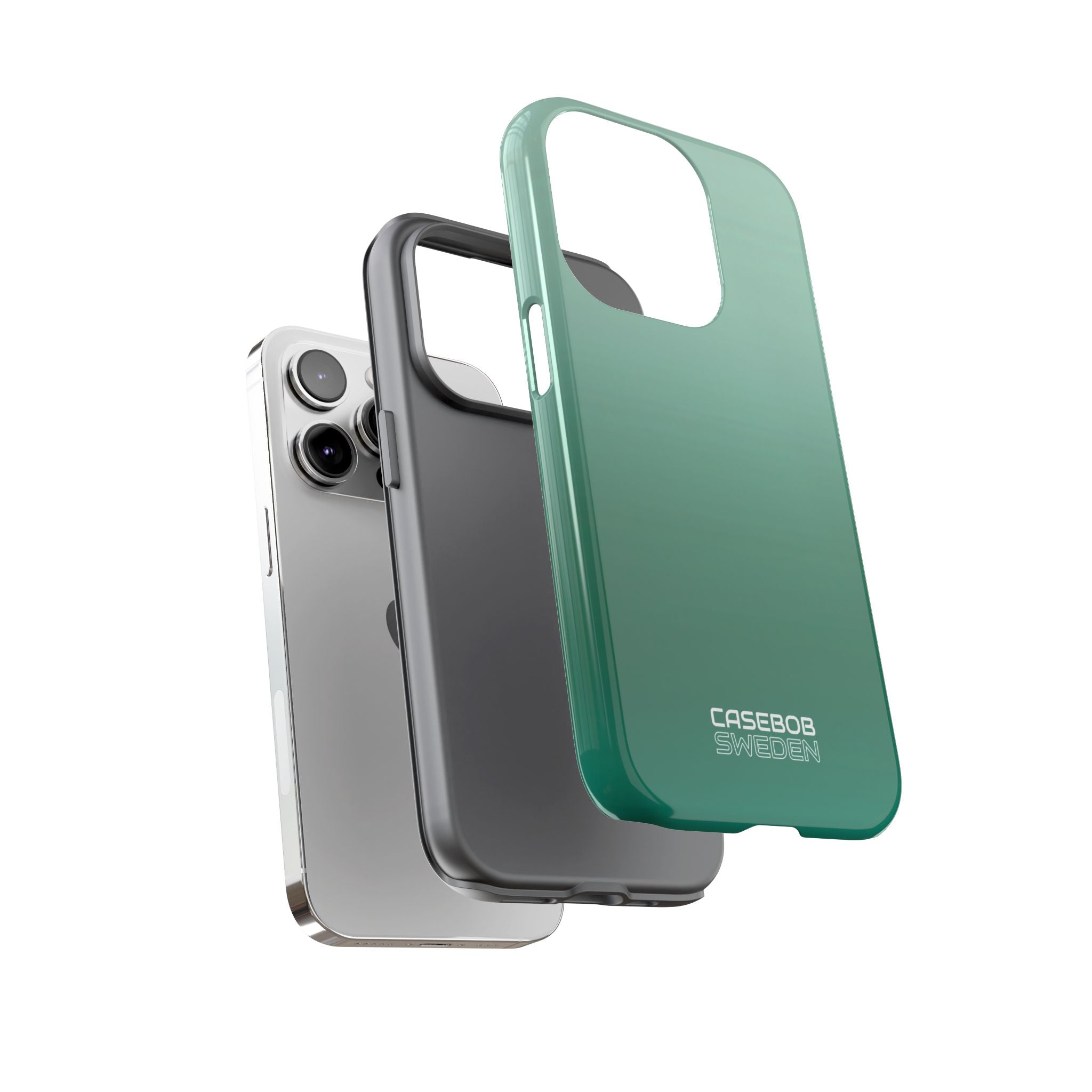 Strati Orizzonte Teal iPhone 14 - Tough