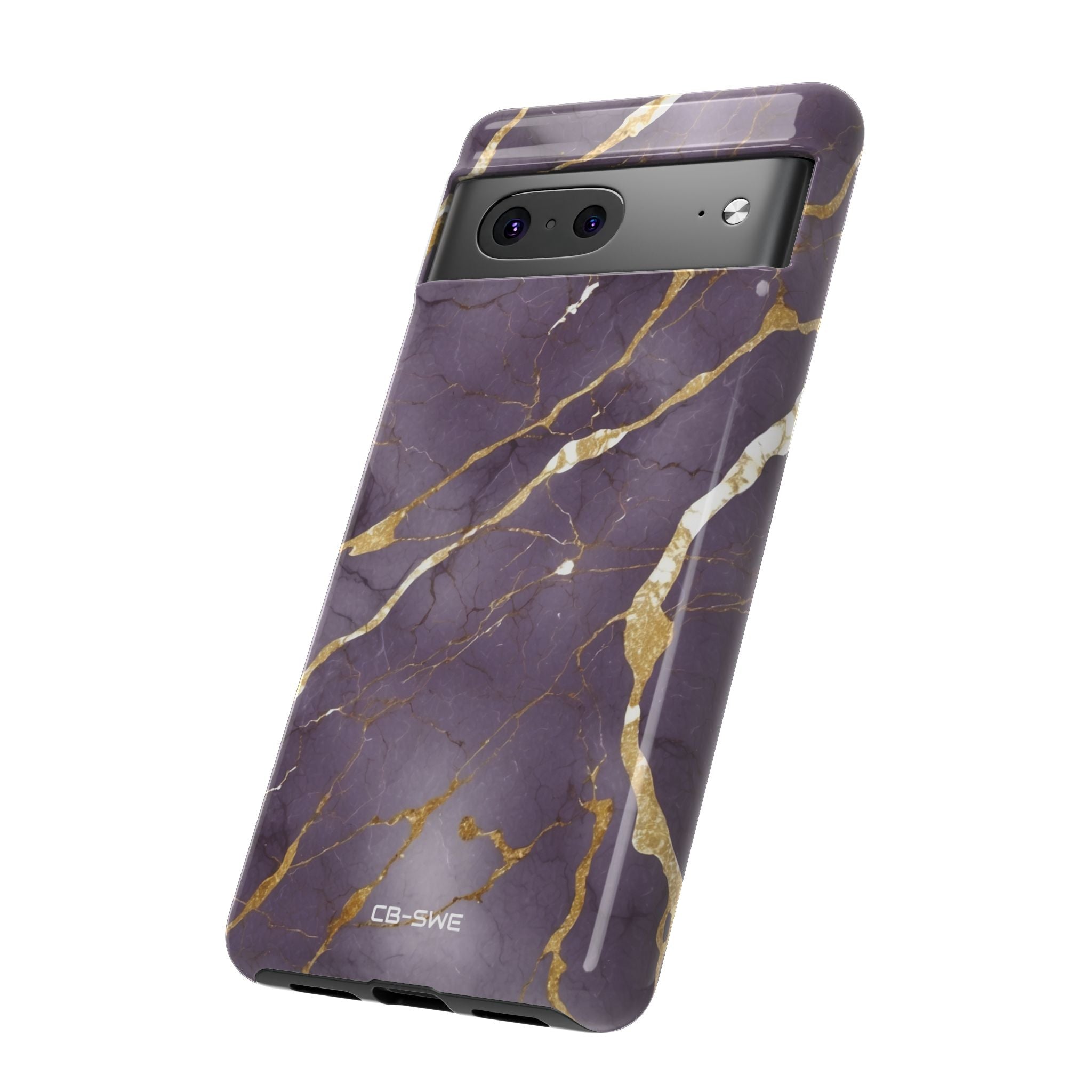 Golden Veins Flowing - Google Pixel Case