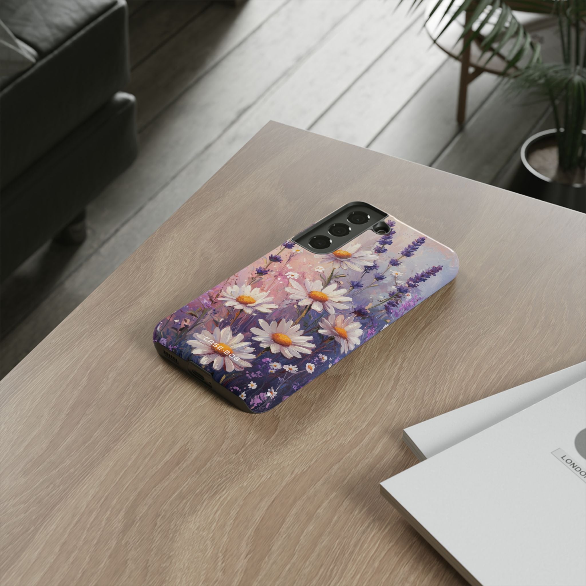 Daisy Lavender Bloom Samsung S22 Case - Tough