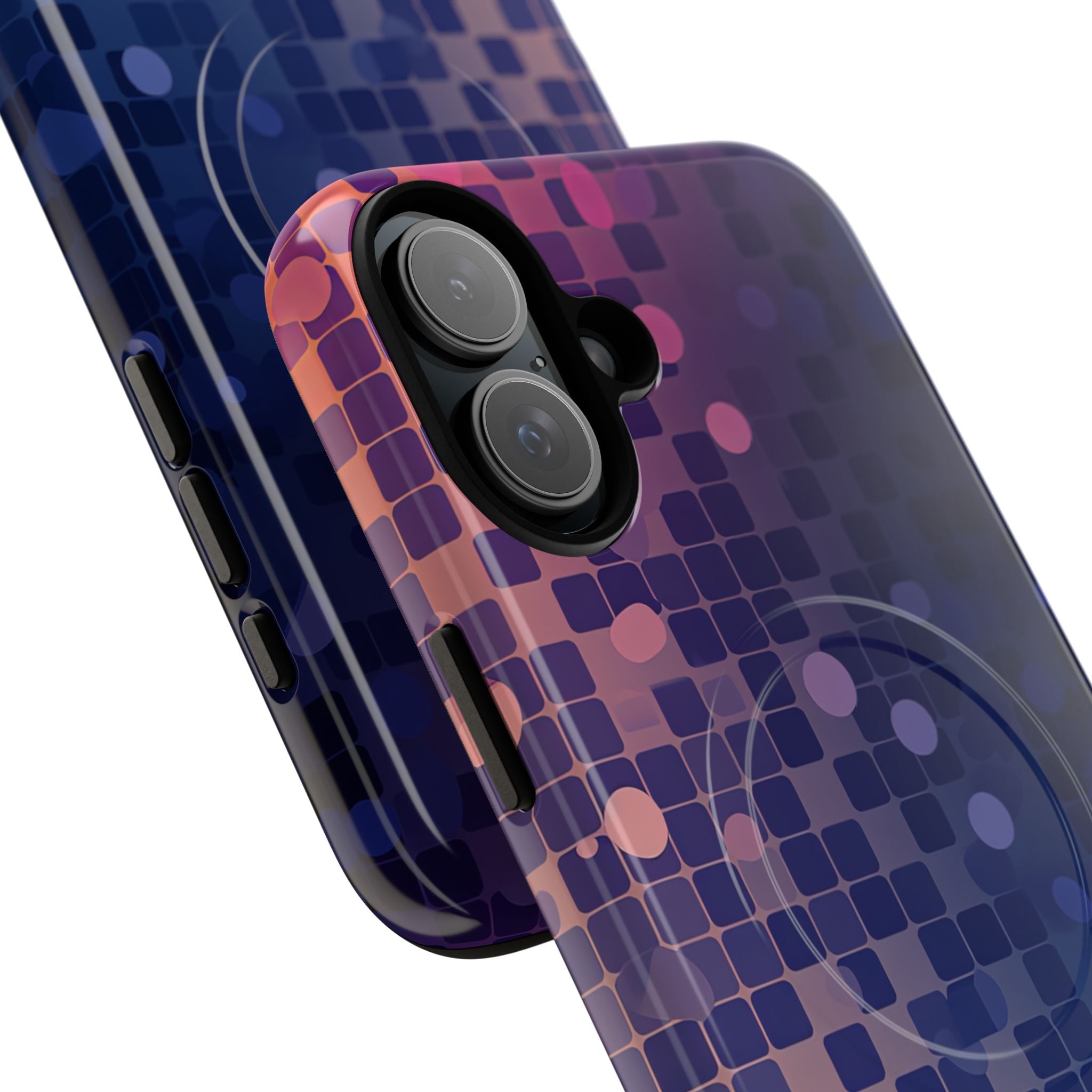 Vibrant Pixel Bloom iPhone 16 - Tough+