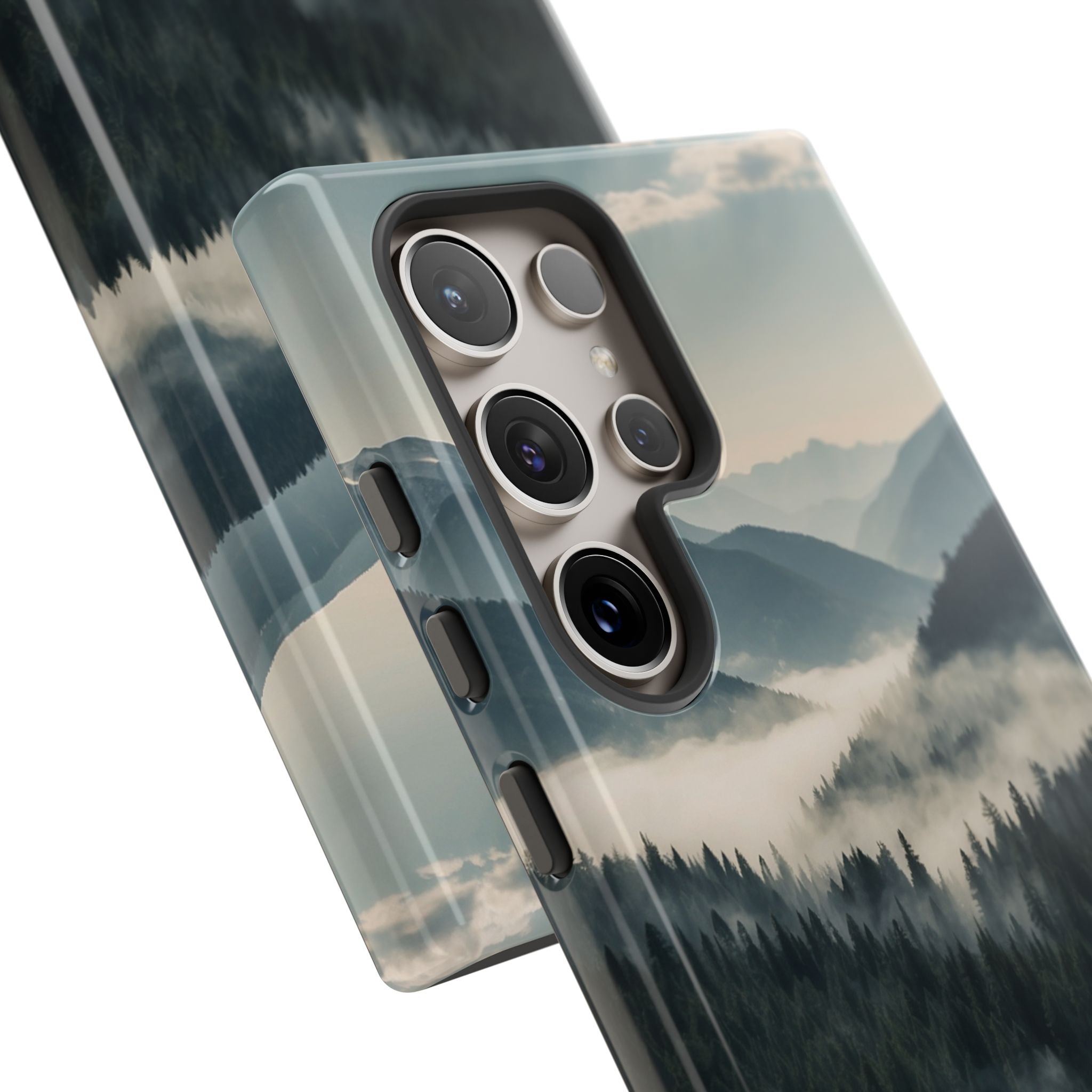 Misty Forest Embrace - Samsung Case