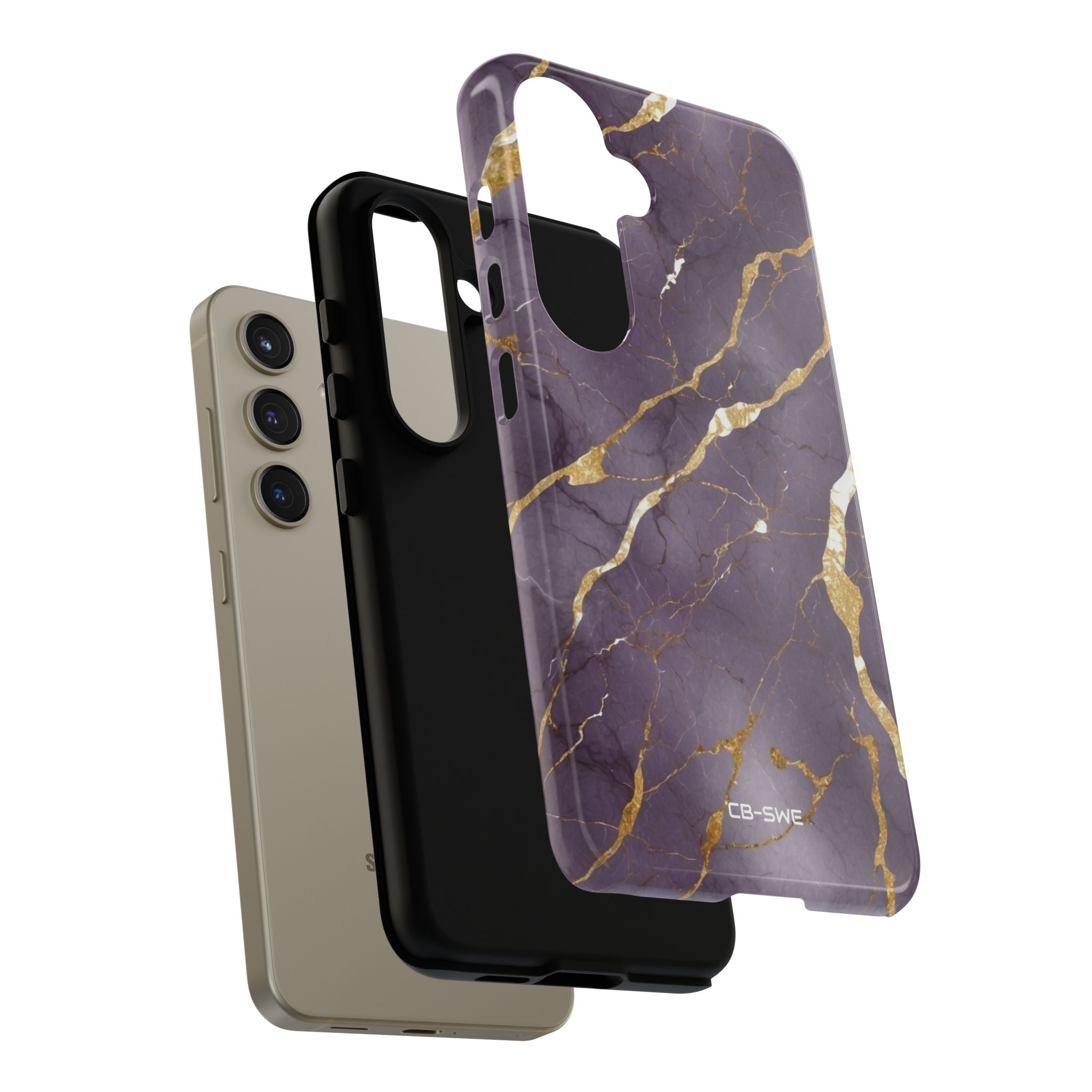Golden Veins Flowing - Samsung Case