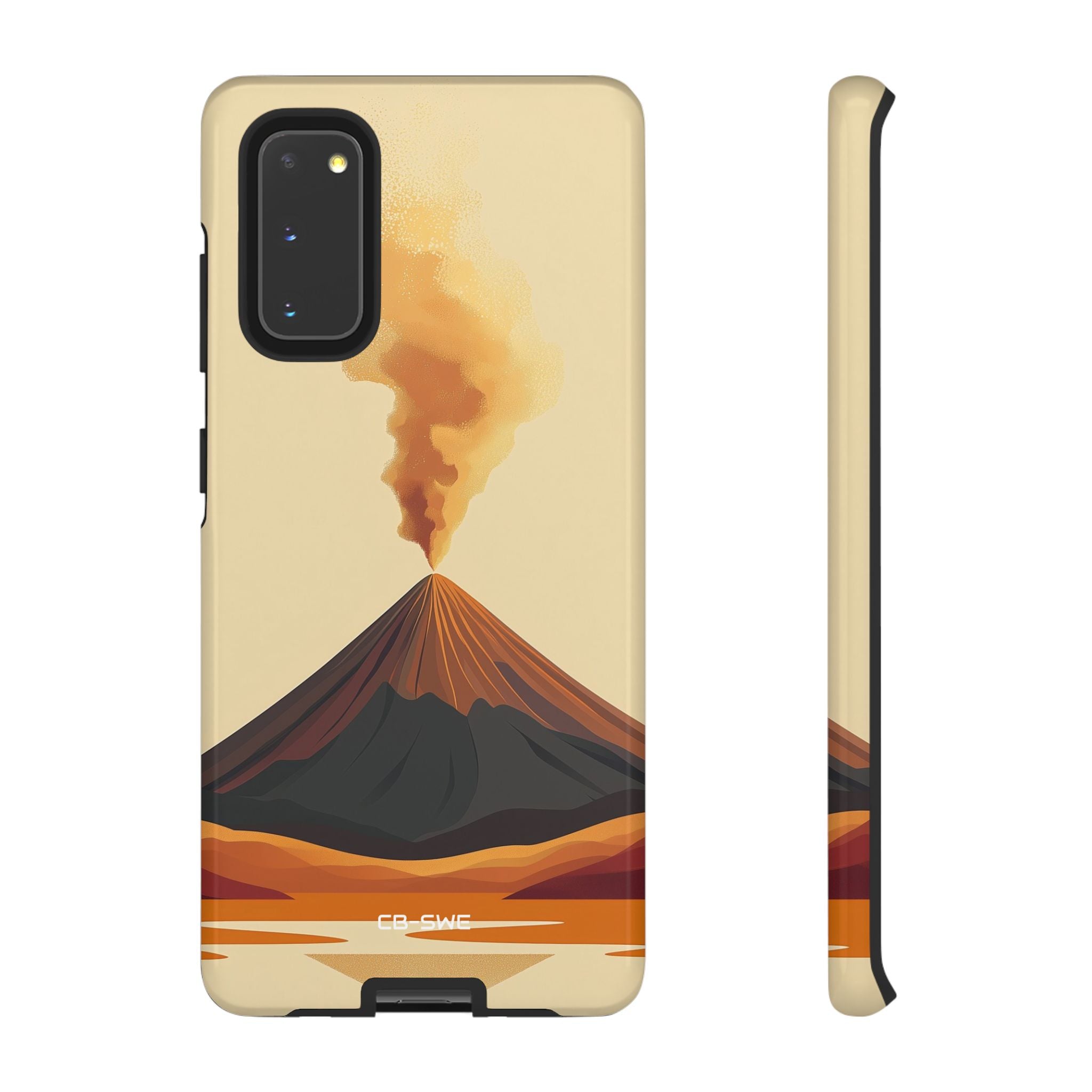 Volcano Erupts Brightly - Samsung Case