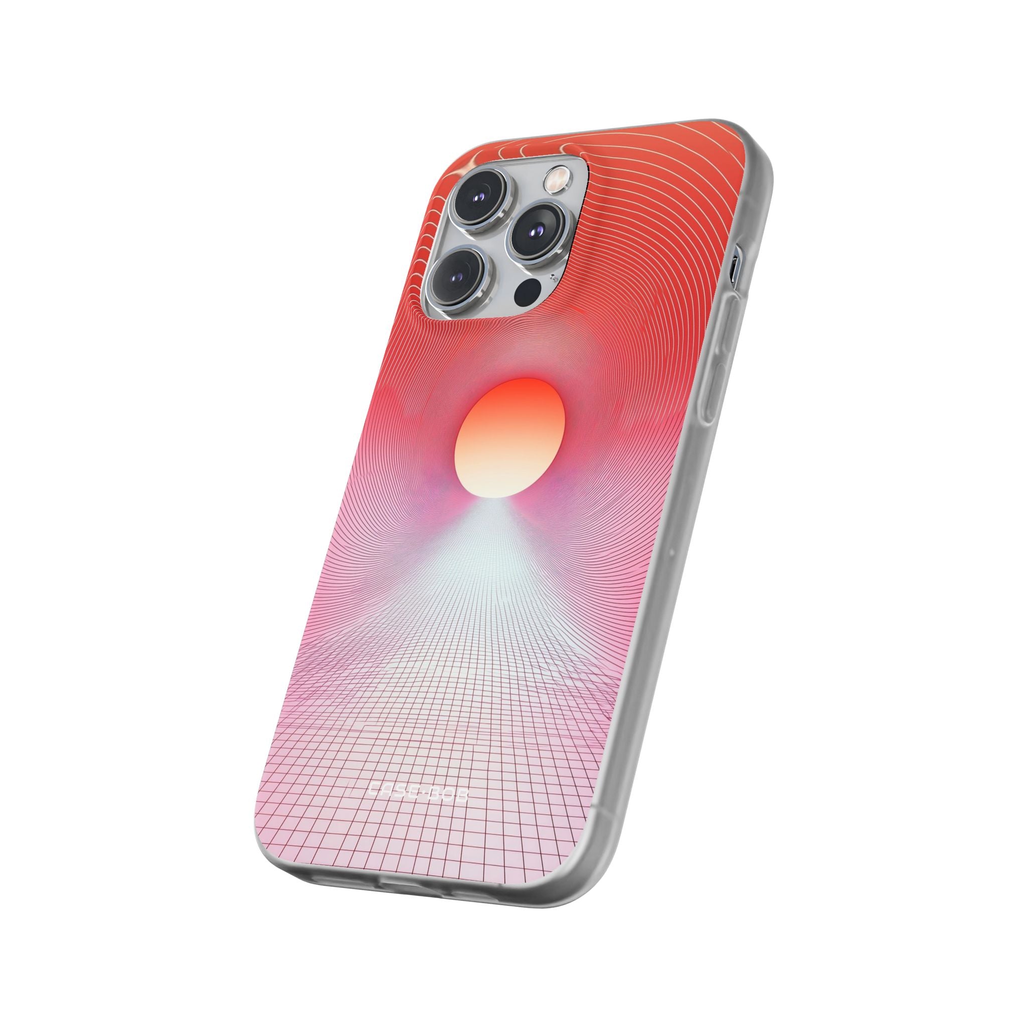 Orange Portal iPhone 14 Pro Max Case - Soft