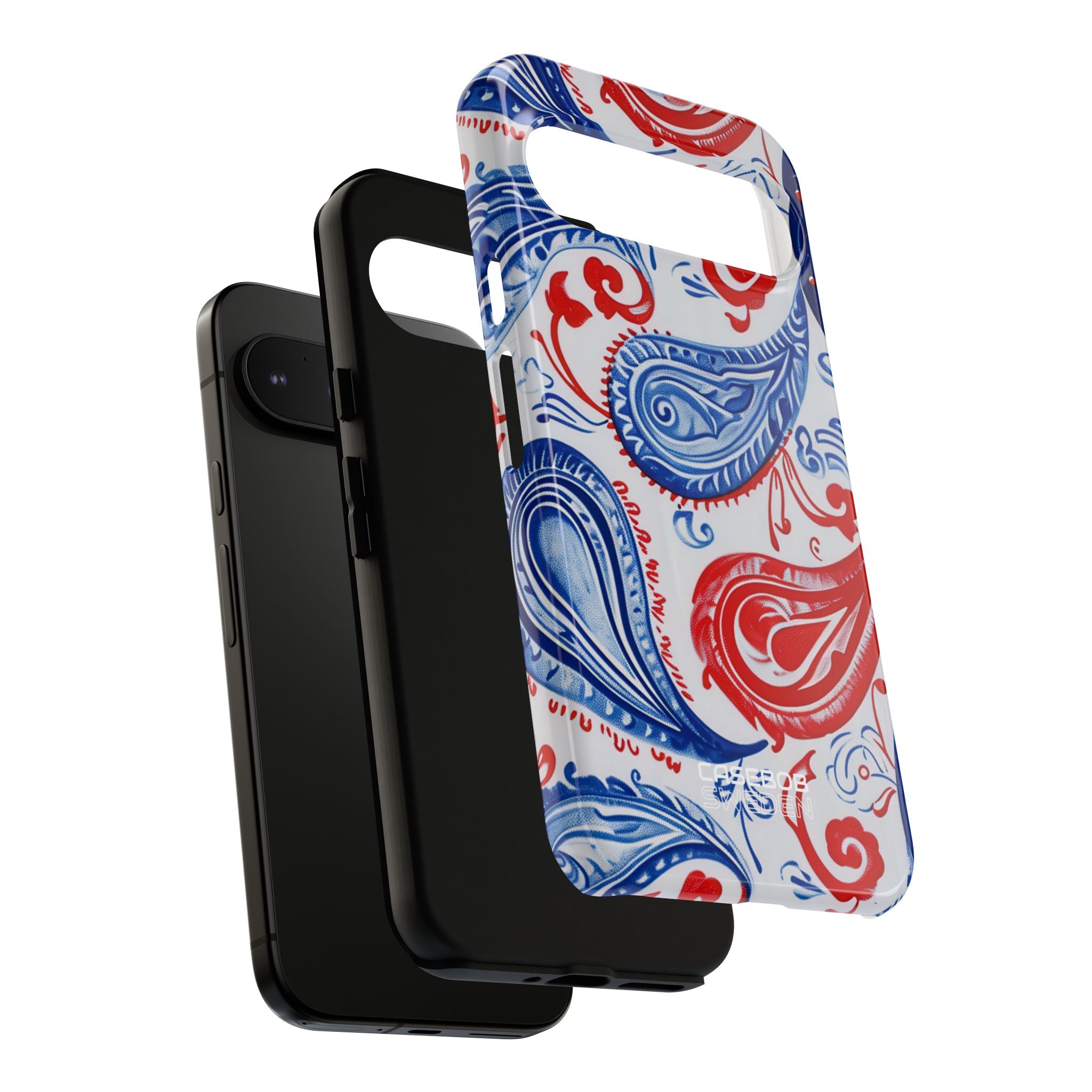 Vibrant Paisley Swirls Google Pixel 9 - Tough