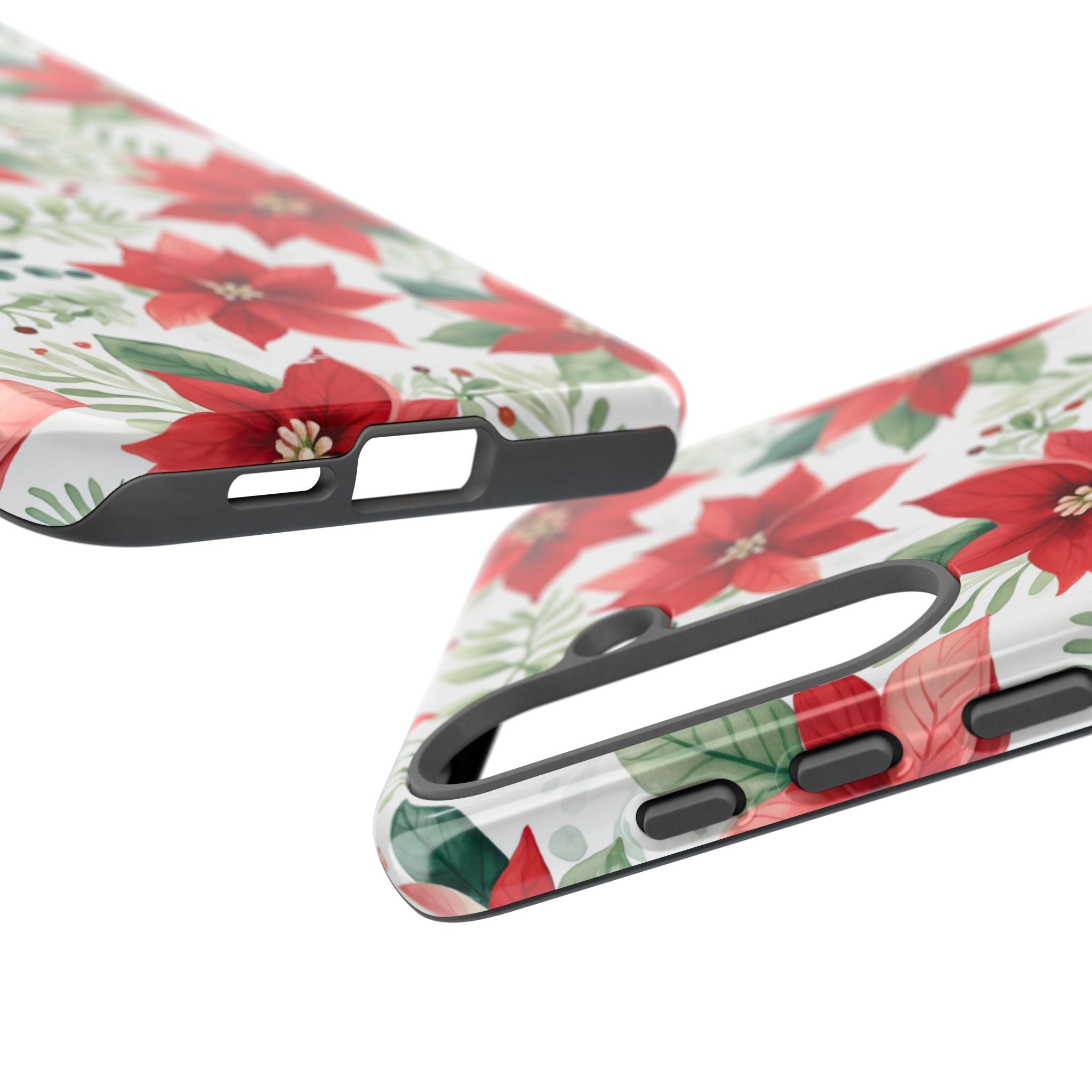 Poinsettias Bloom Bright - Samsung Case