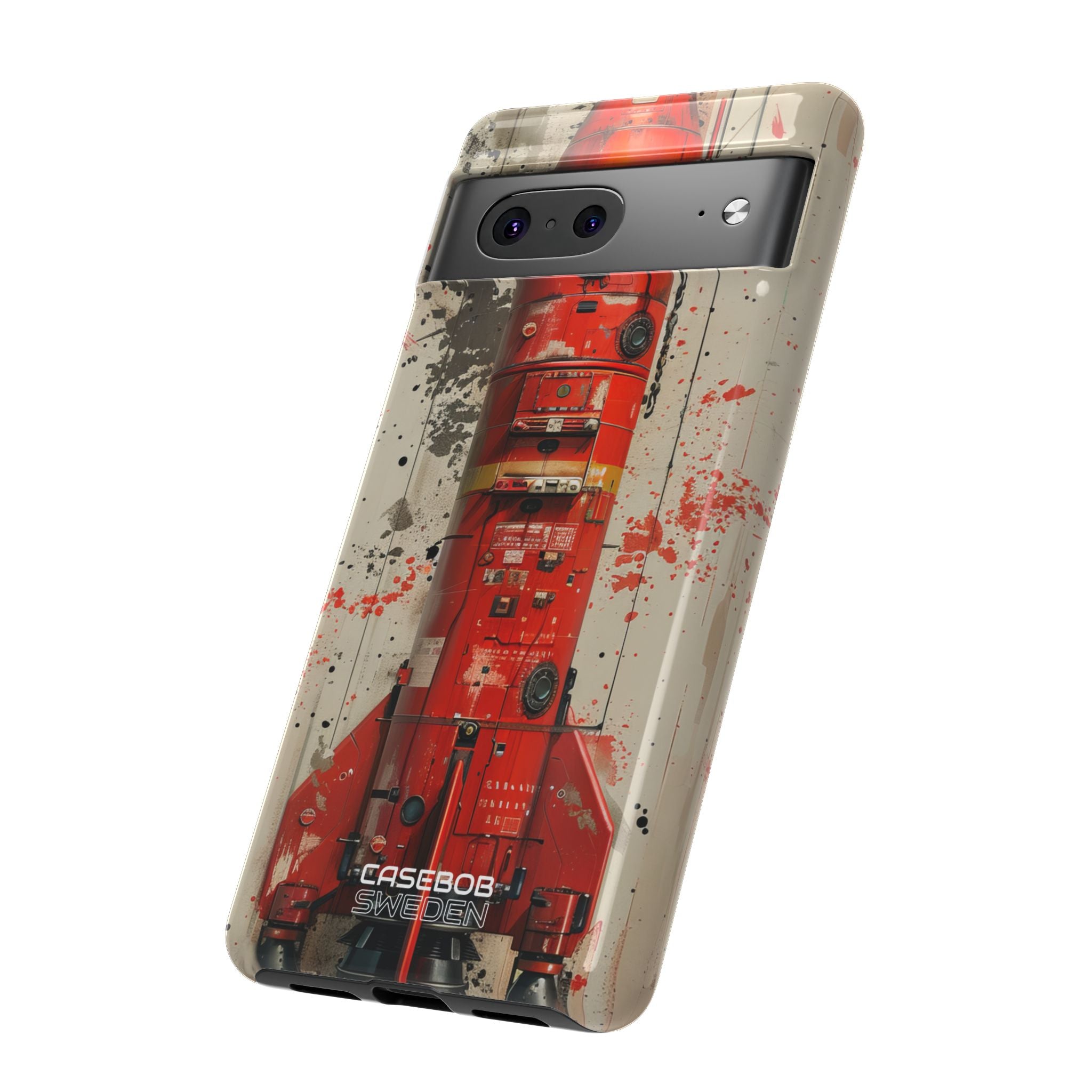 Crimson Rocket Burst Google Pixel 7 - Tough