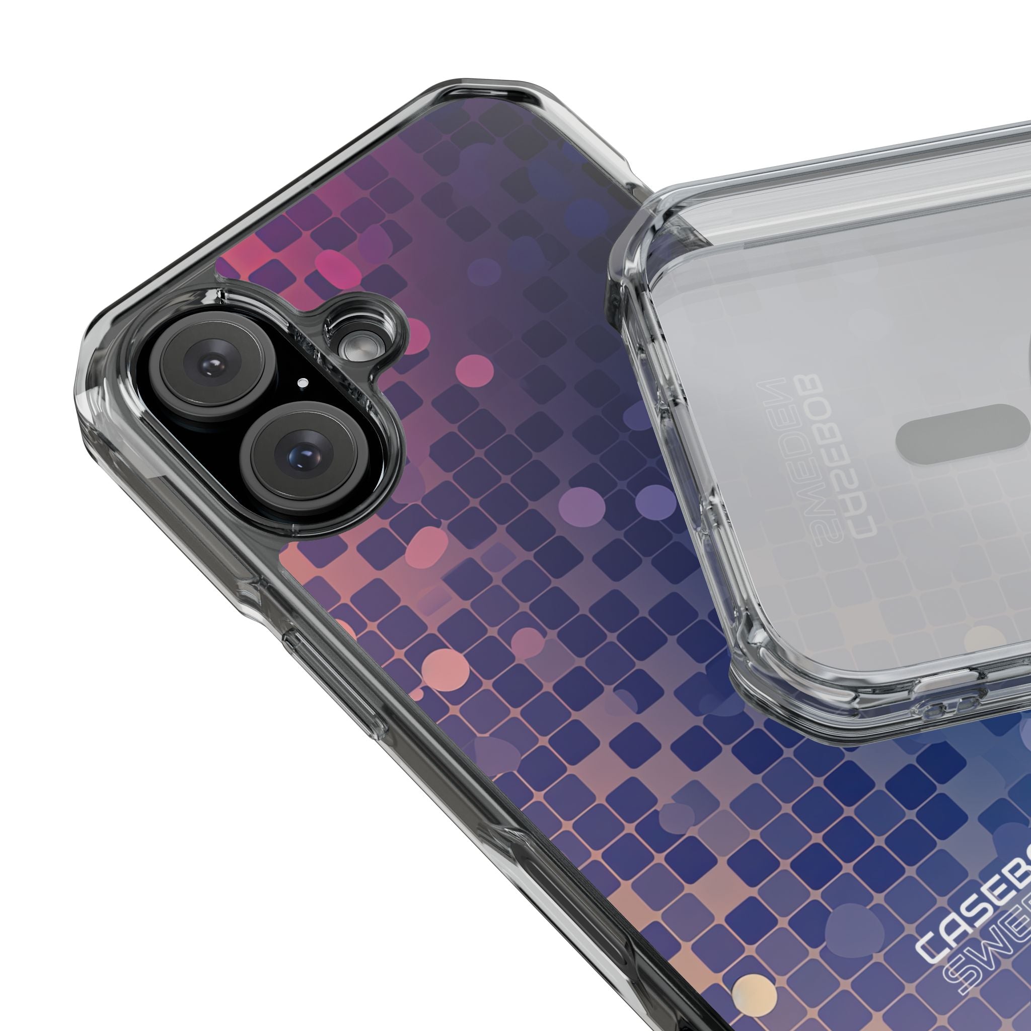 Vibrant Pixel Bloom iPhone 16 - Impact Clear+
