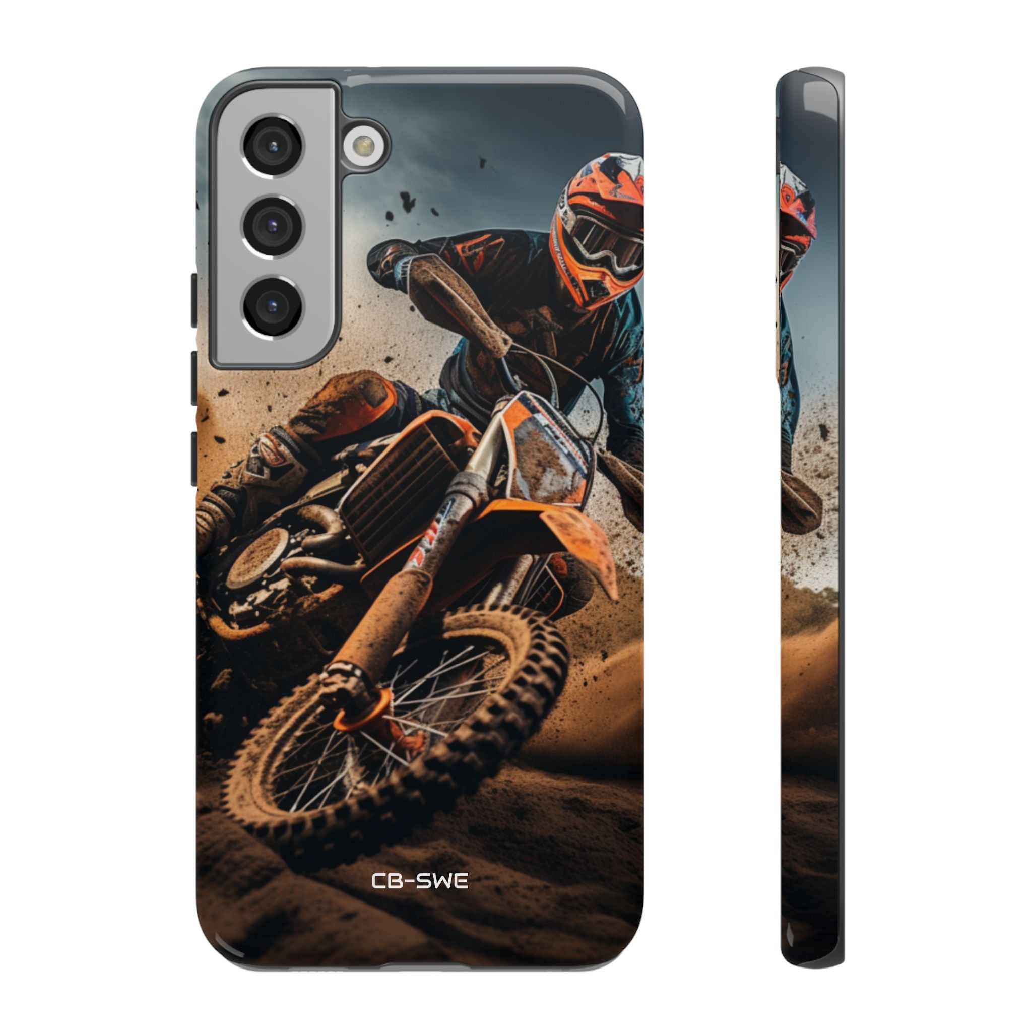 Rider Amidst Desert Fury - Samsung Case