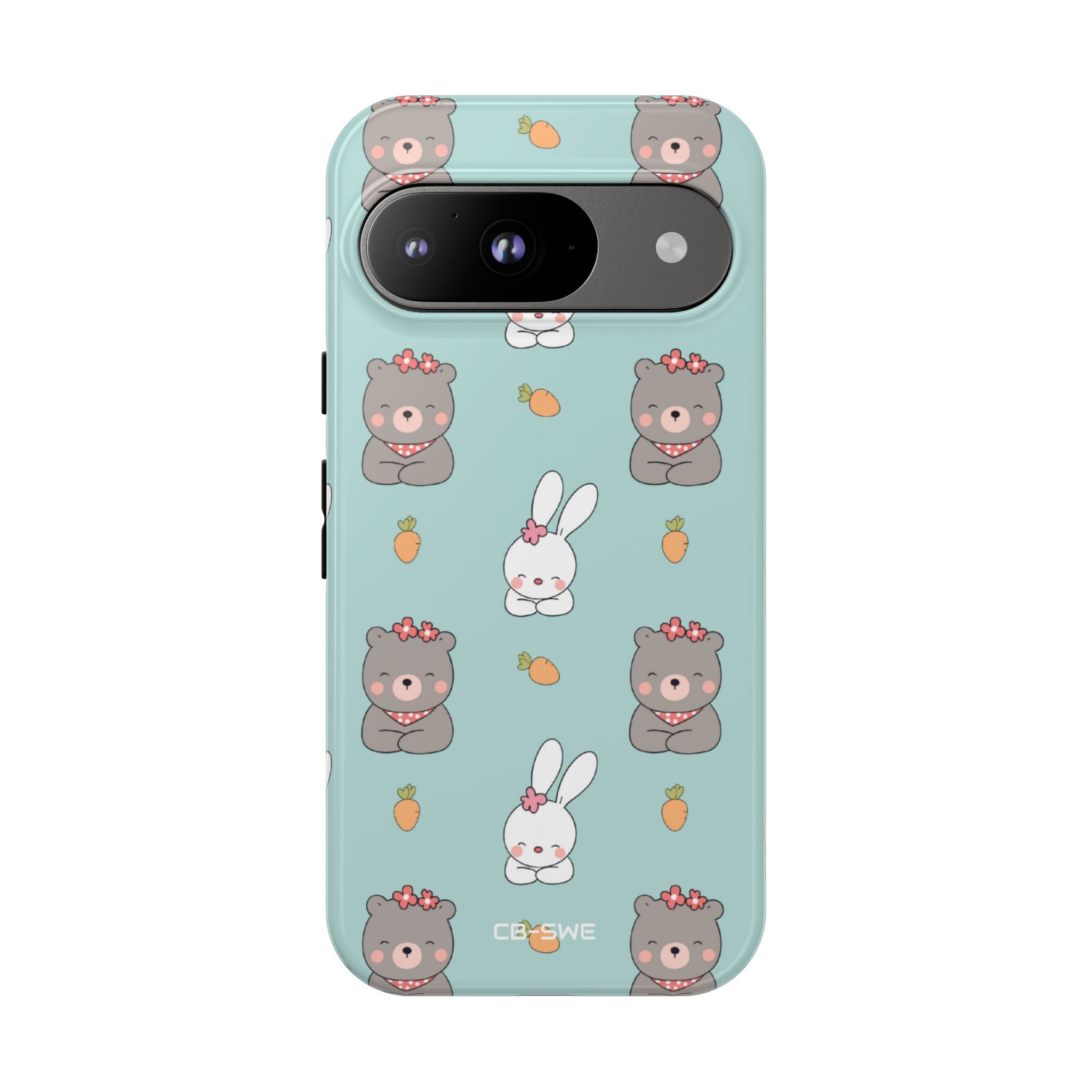 Bunnies Gather Carrots - Google Pixel Case
