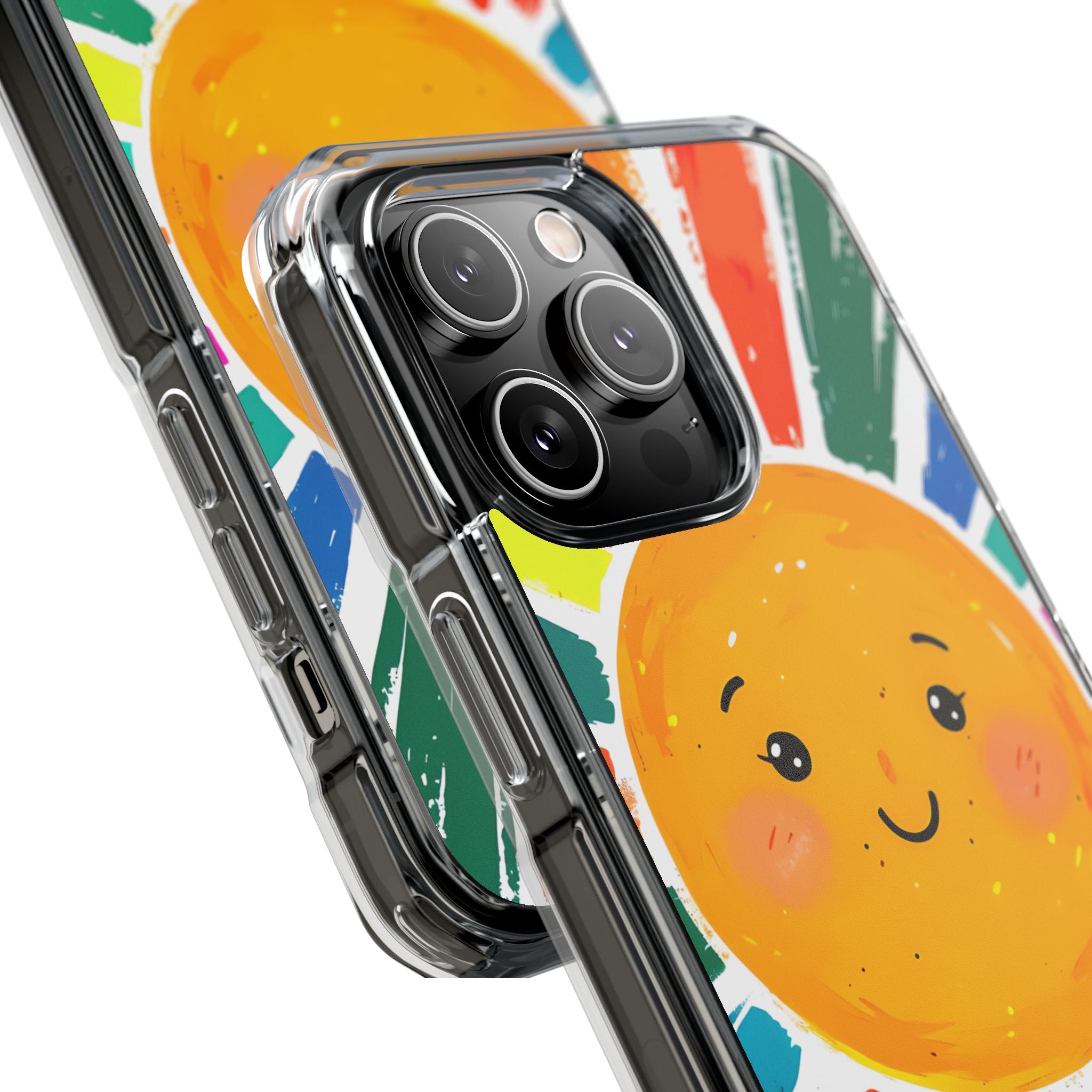 Radiant Smiling Sun iPhone Case - Impact