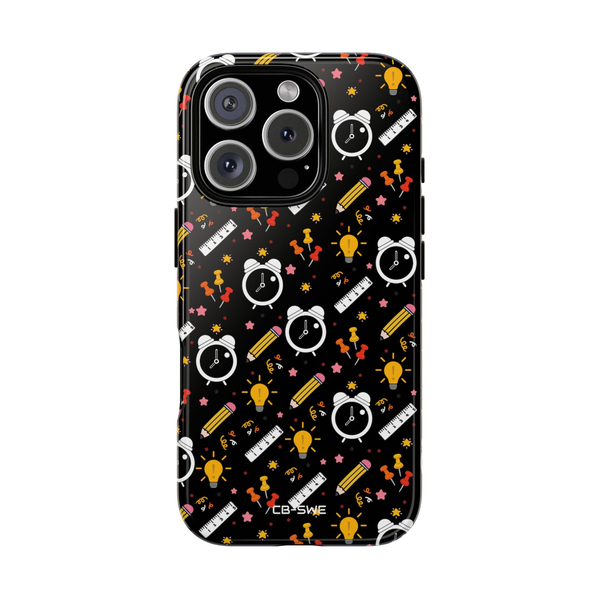 Bright Pencils Twirl - iPhone Case
