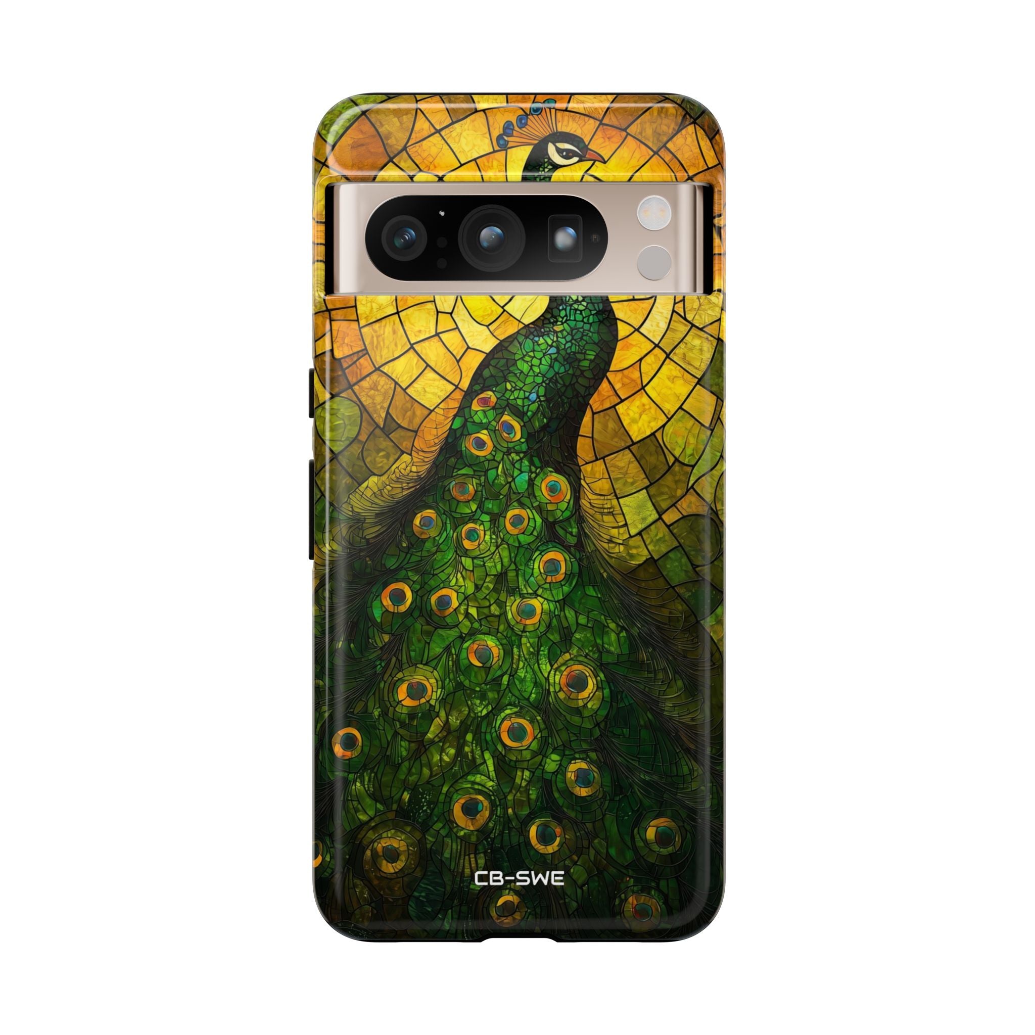 Peacock Spreads Light - Google Pixel Case