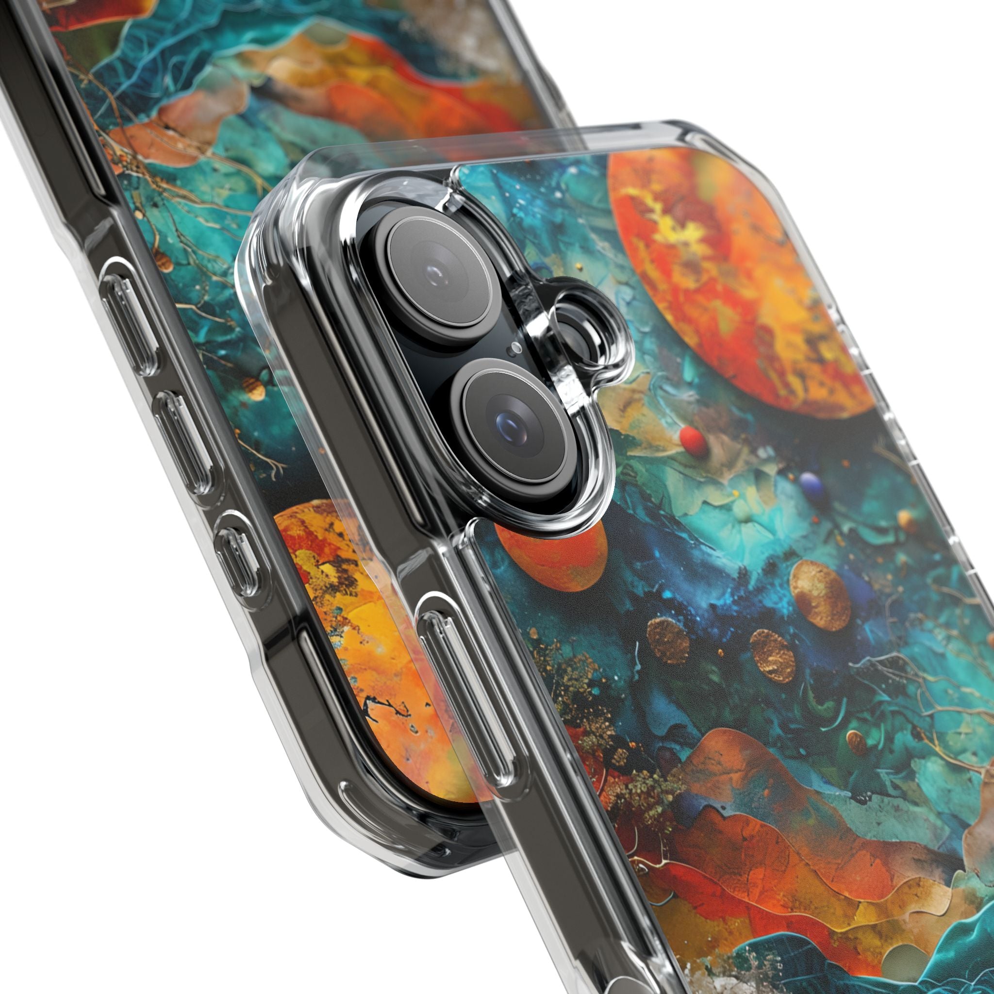 Celestial Ember iPhone 15 Case - Impact