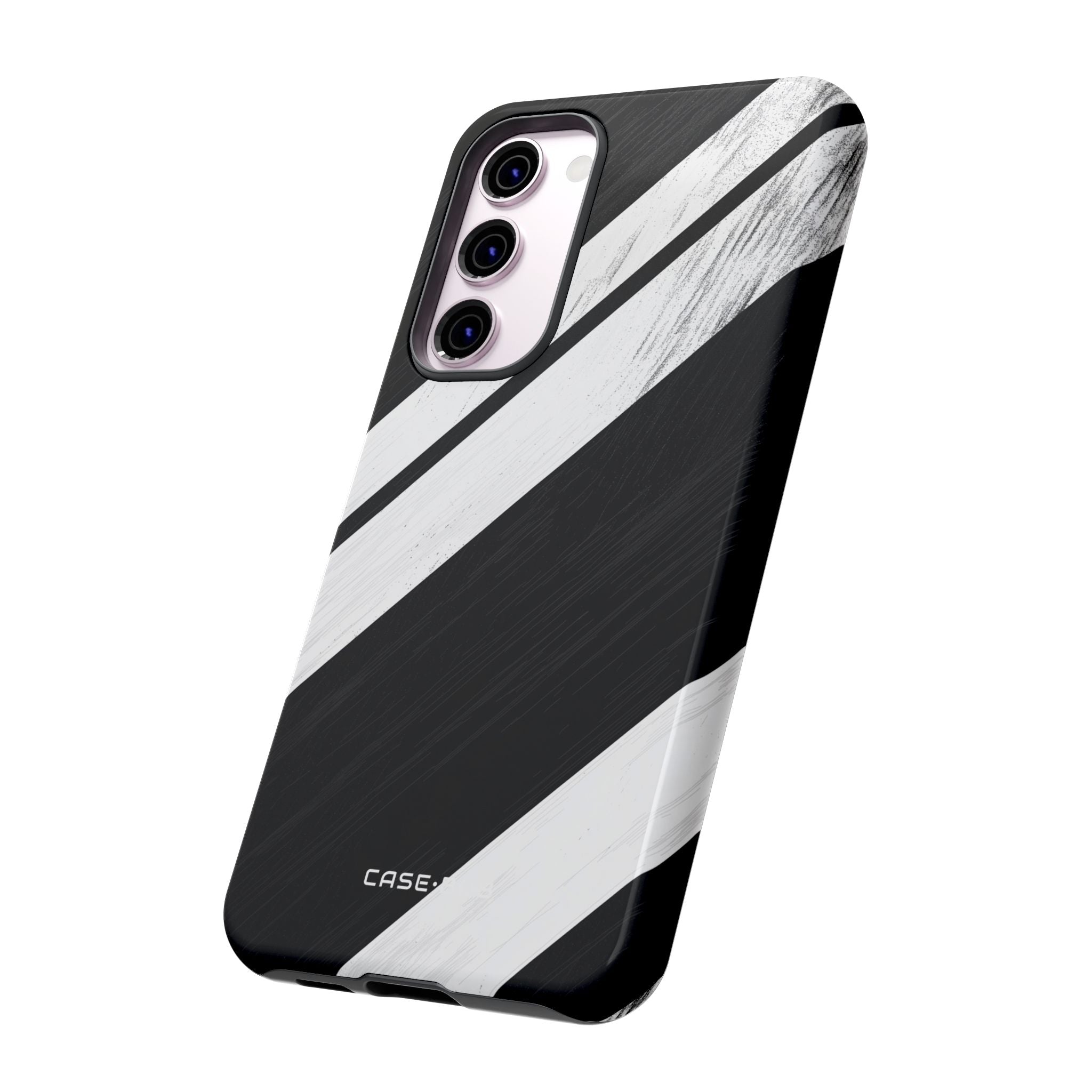 Distressed Stripe Motion Samsung S23 Plus Case - Tough