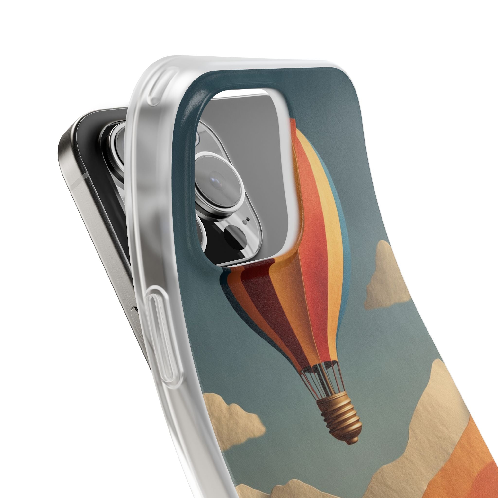 Lightbulb Balloon iPhone 16 Pro Max Case - Soft