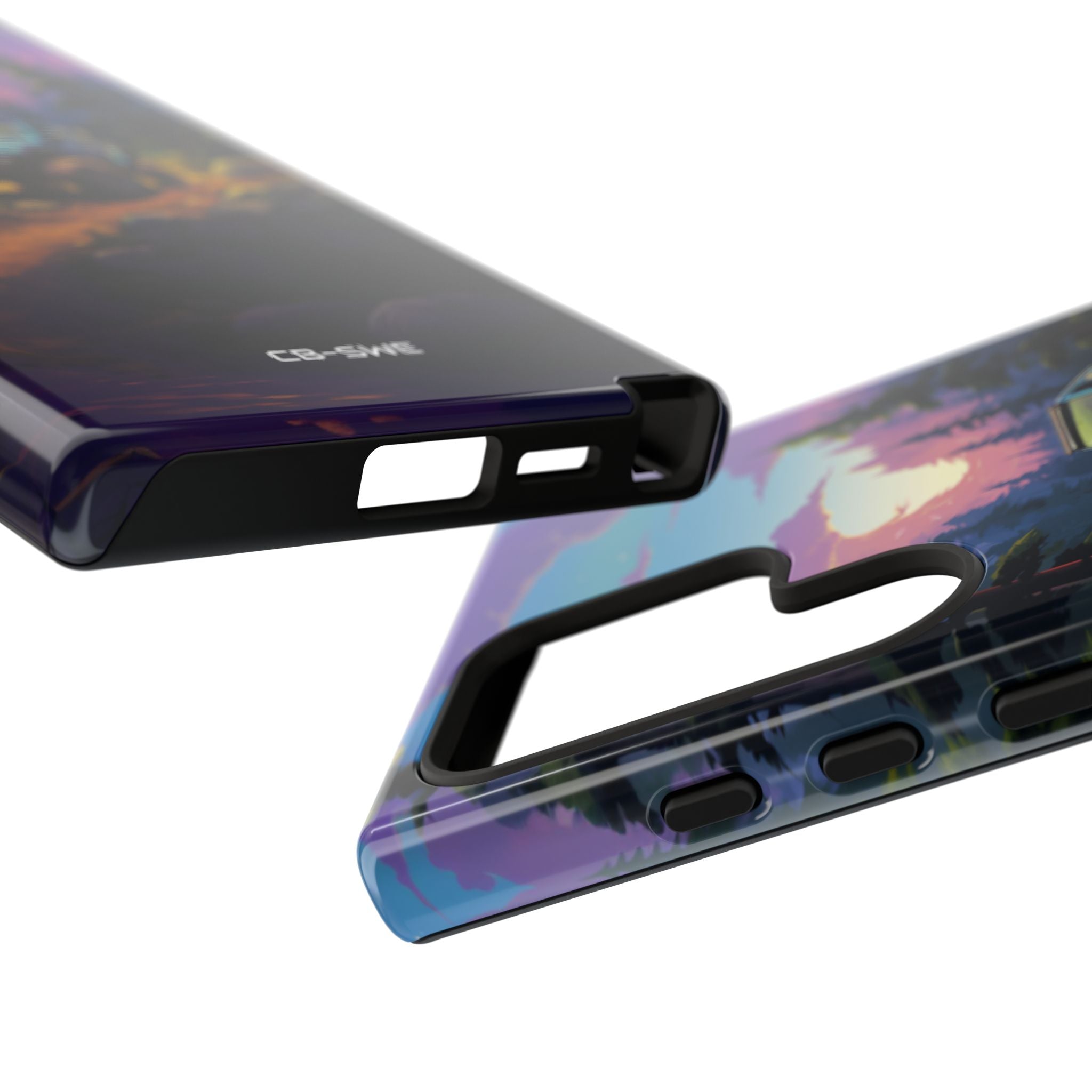Sunset Forest Drive - Samsung Case