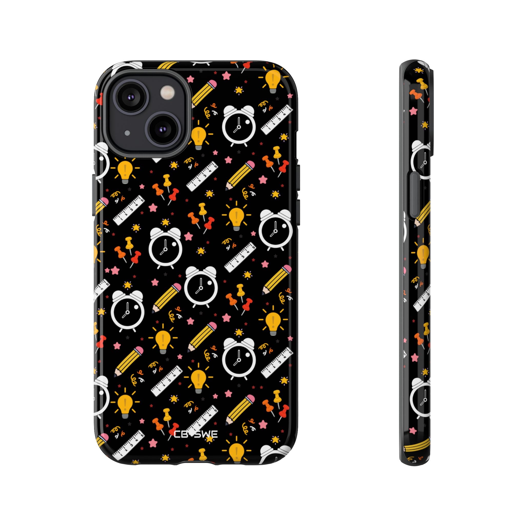 Bright Pencils Twirl - iPhone Case