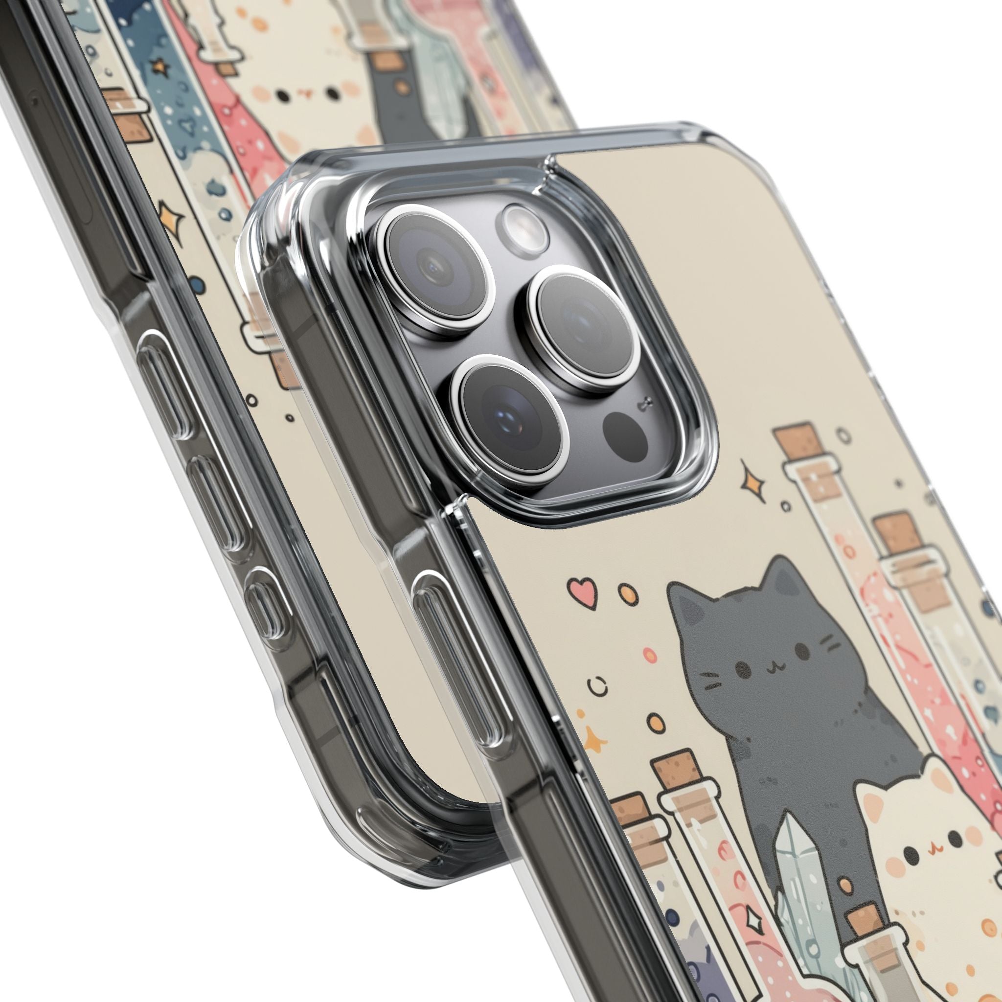 Cats Brew Potions iPhone Case - Impact