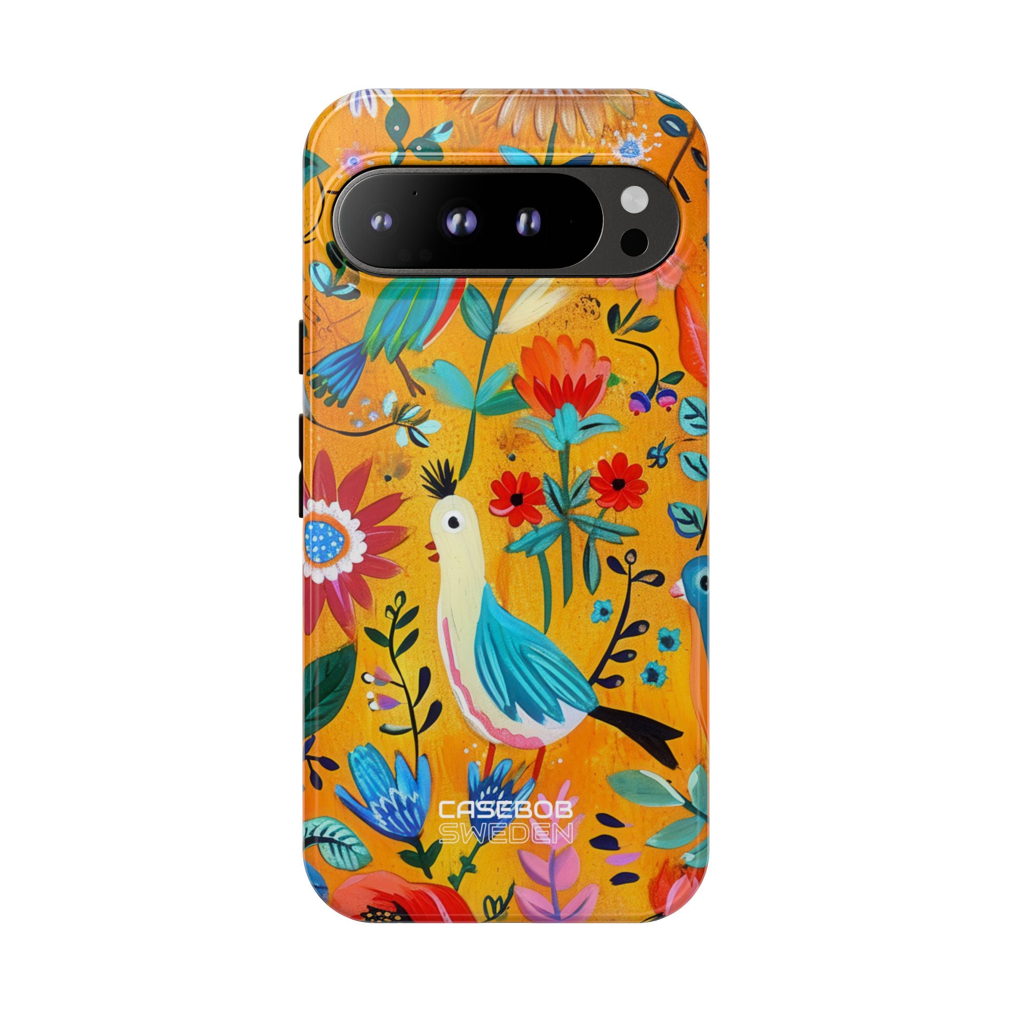 Whimsical Birds Garden Google Pixel 9 - Tough