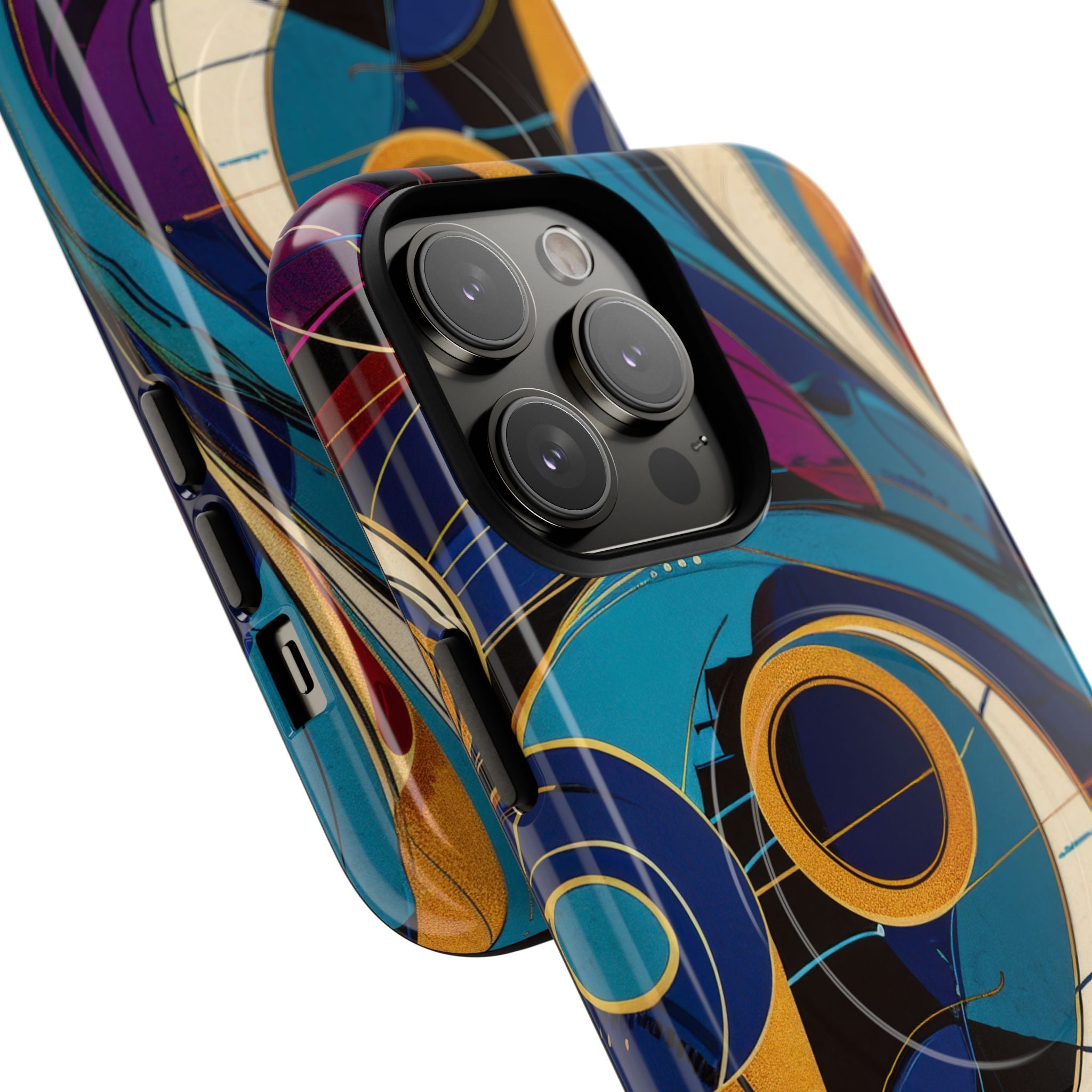 Swirling Copper Dreams iPhone 14 - Tough+